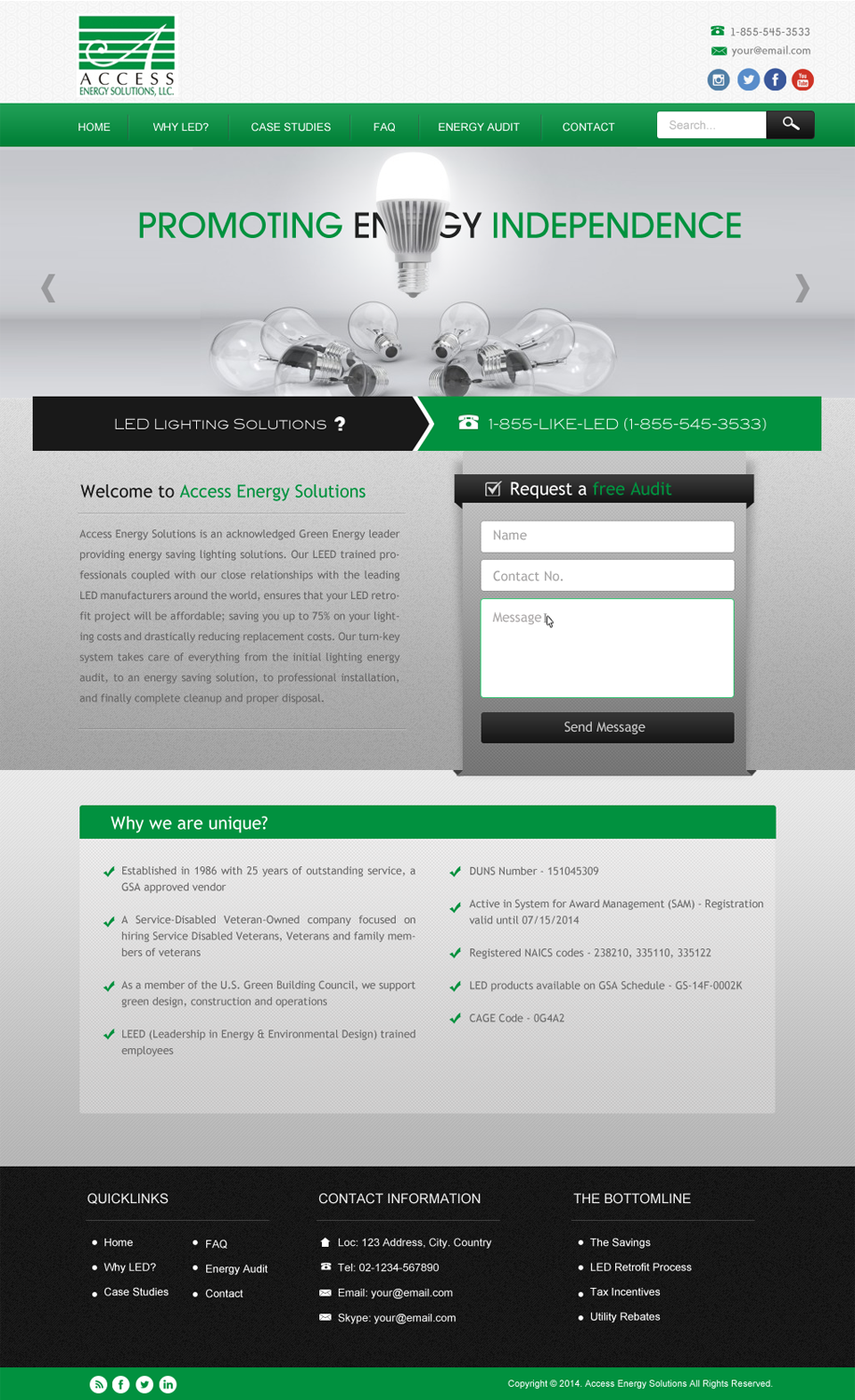 Web-Design von JM für dieses Projekt | Design #3162906