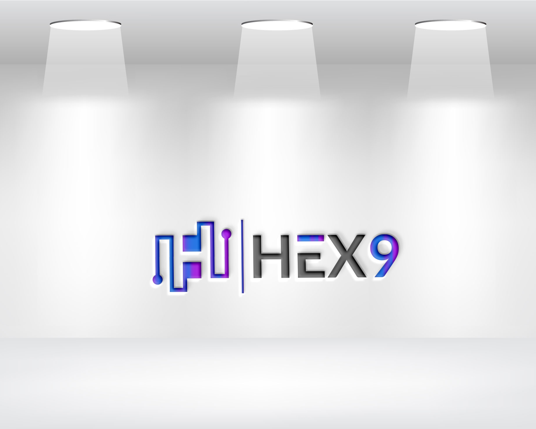 Diseño de Logo por Daniel Khan para HEX9 | Diseño #33500655
