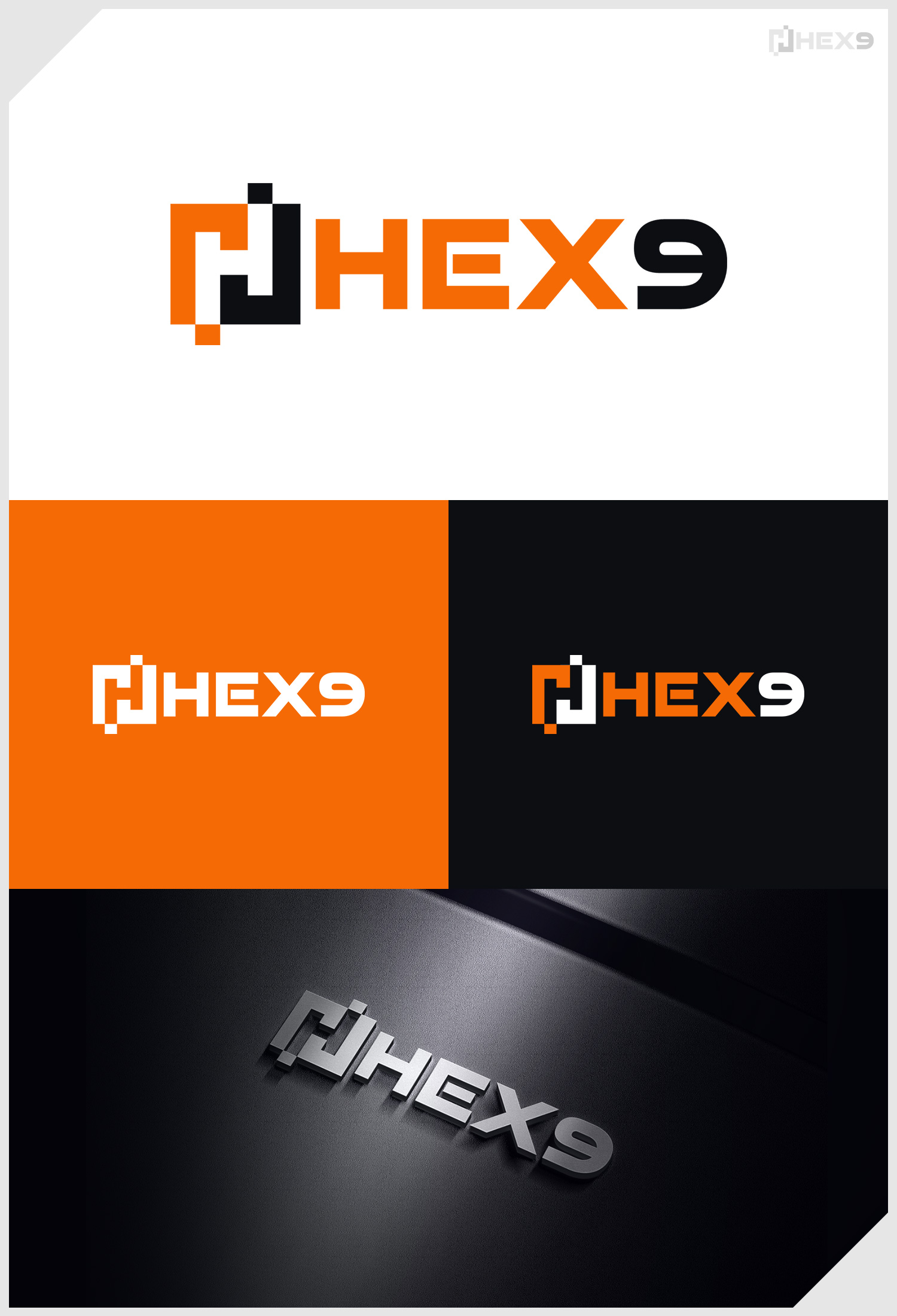 Diseño de Logo por IDesign1606 para HEX9 | Diseño #33502955