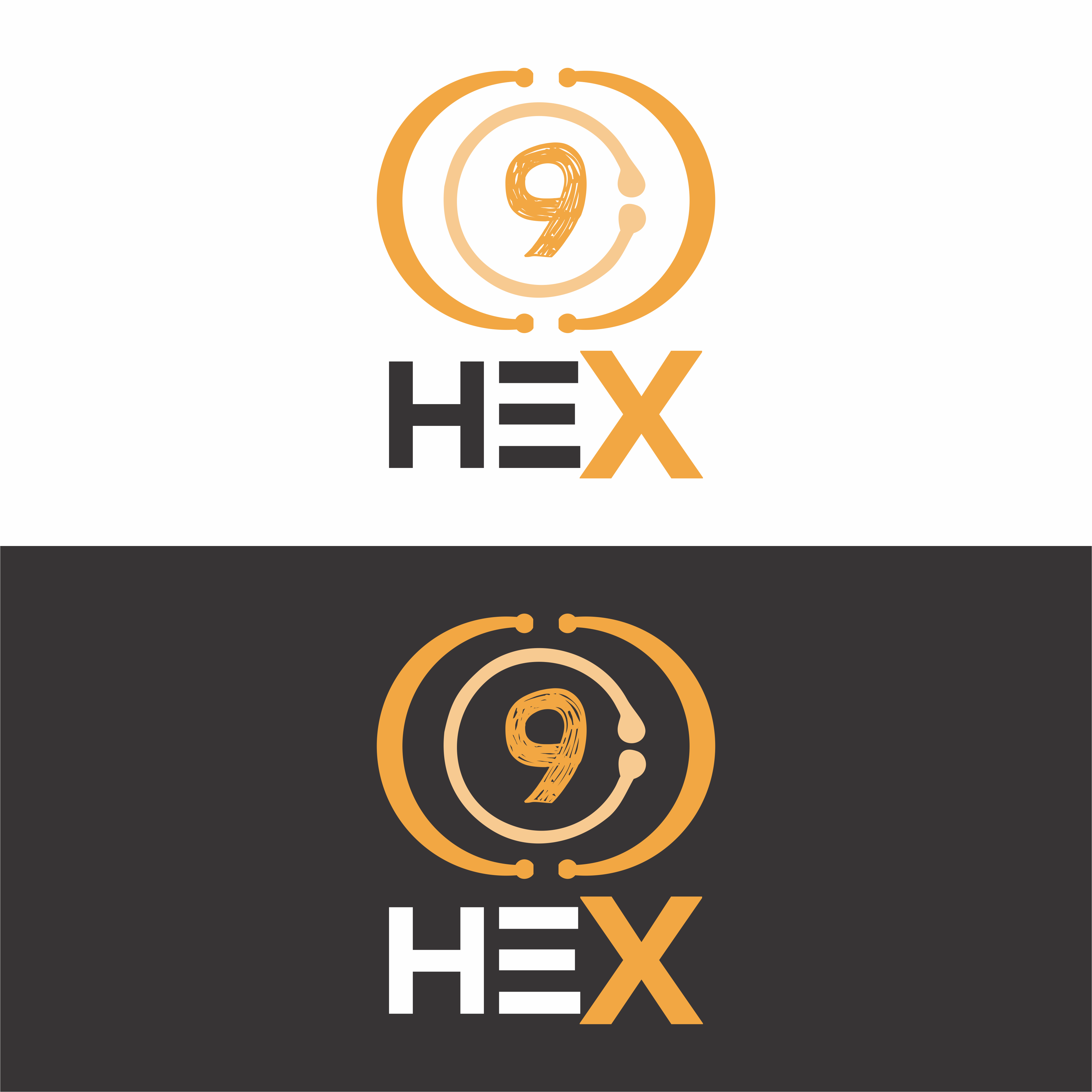 Logo Design by pusing for HEX9 | Design #33504066
