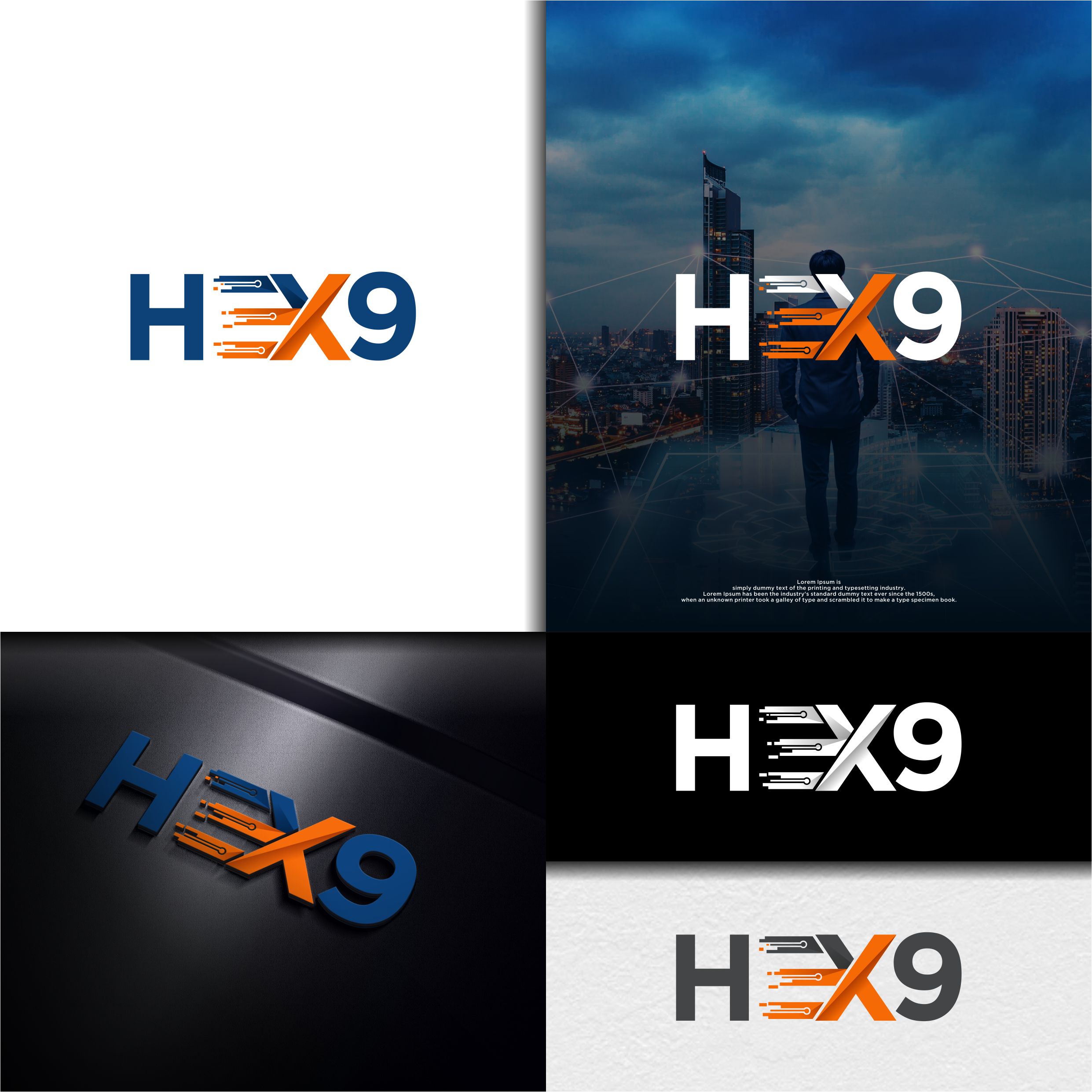 Diseño de Logo por _aice_ para HEX9 | Diseño #33514387