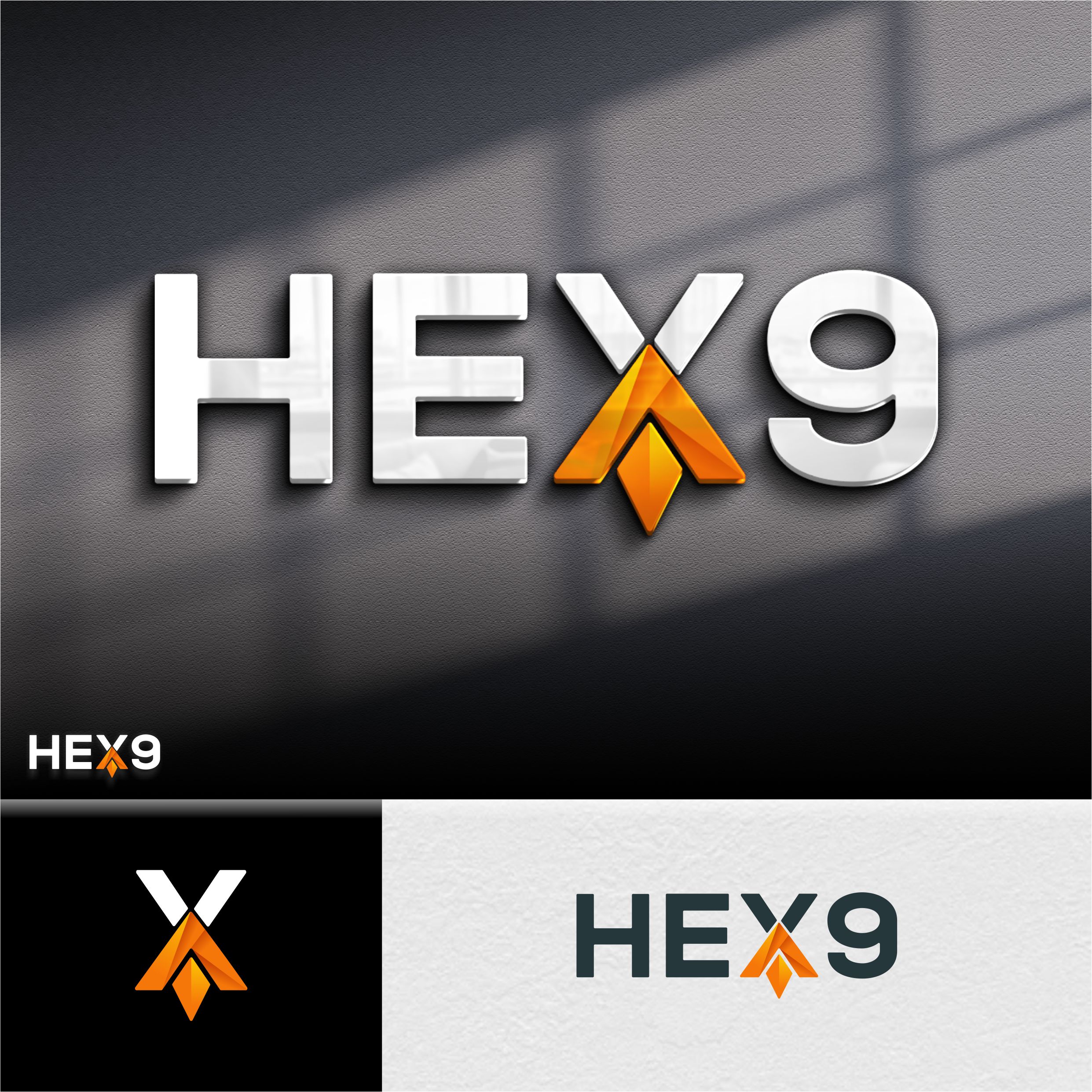 Diseño de Logo por _aice_ para HEX9 | Diseño #33514550