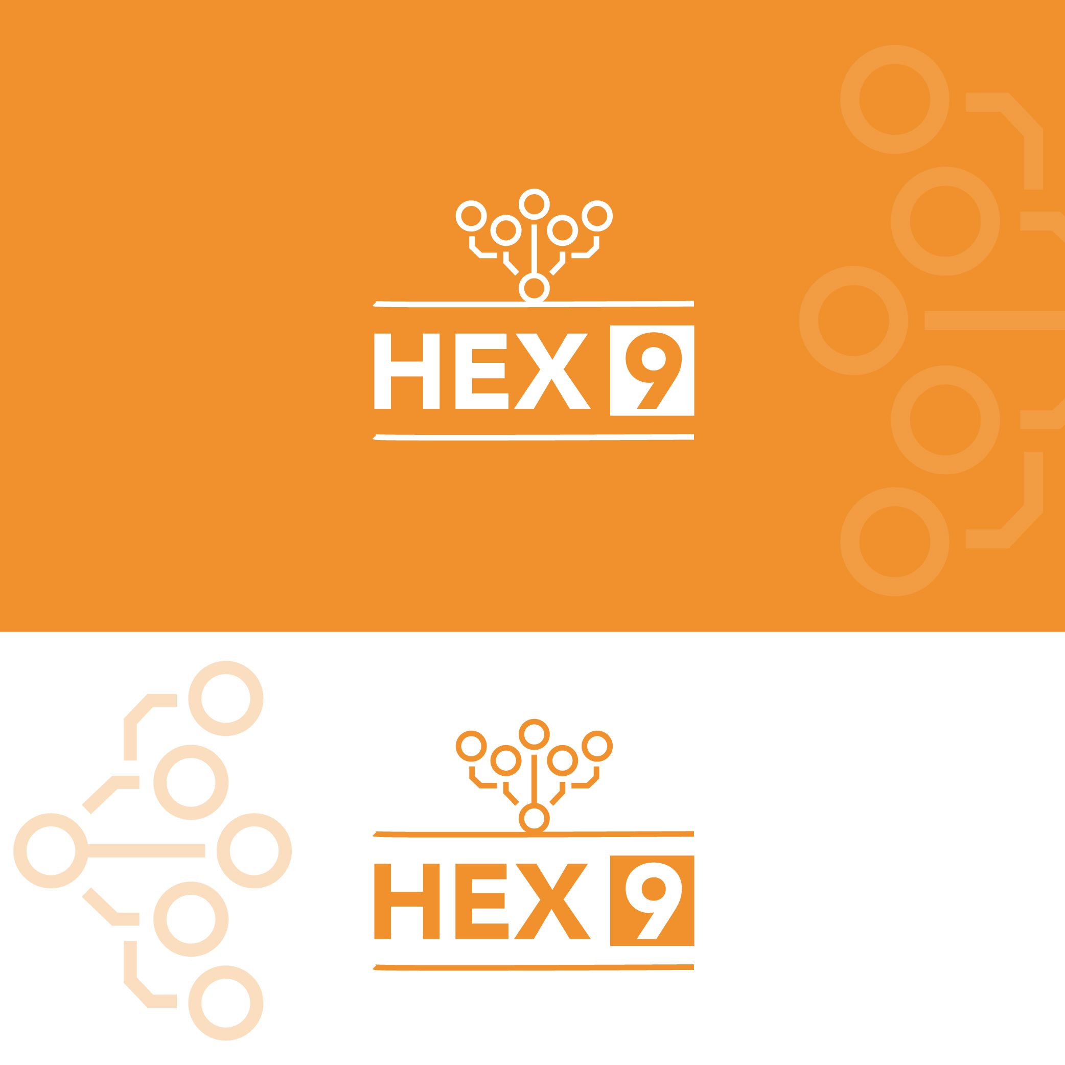 Logo Design by CrewType for HEX9 | Design #33503176