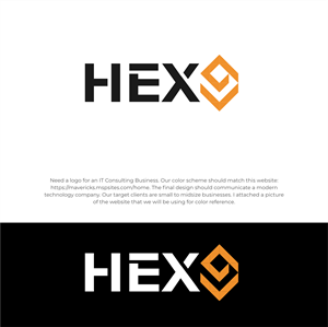Logo Design by zegafzulfikart for HEX9 | Design: #33545366