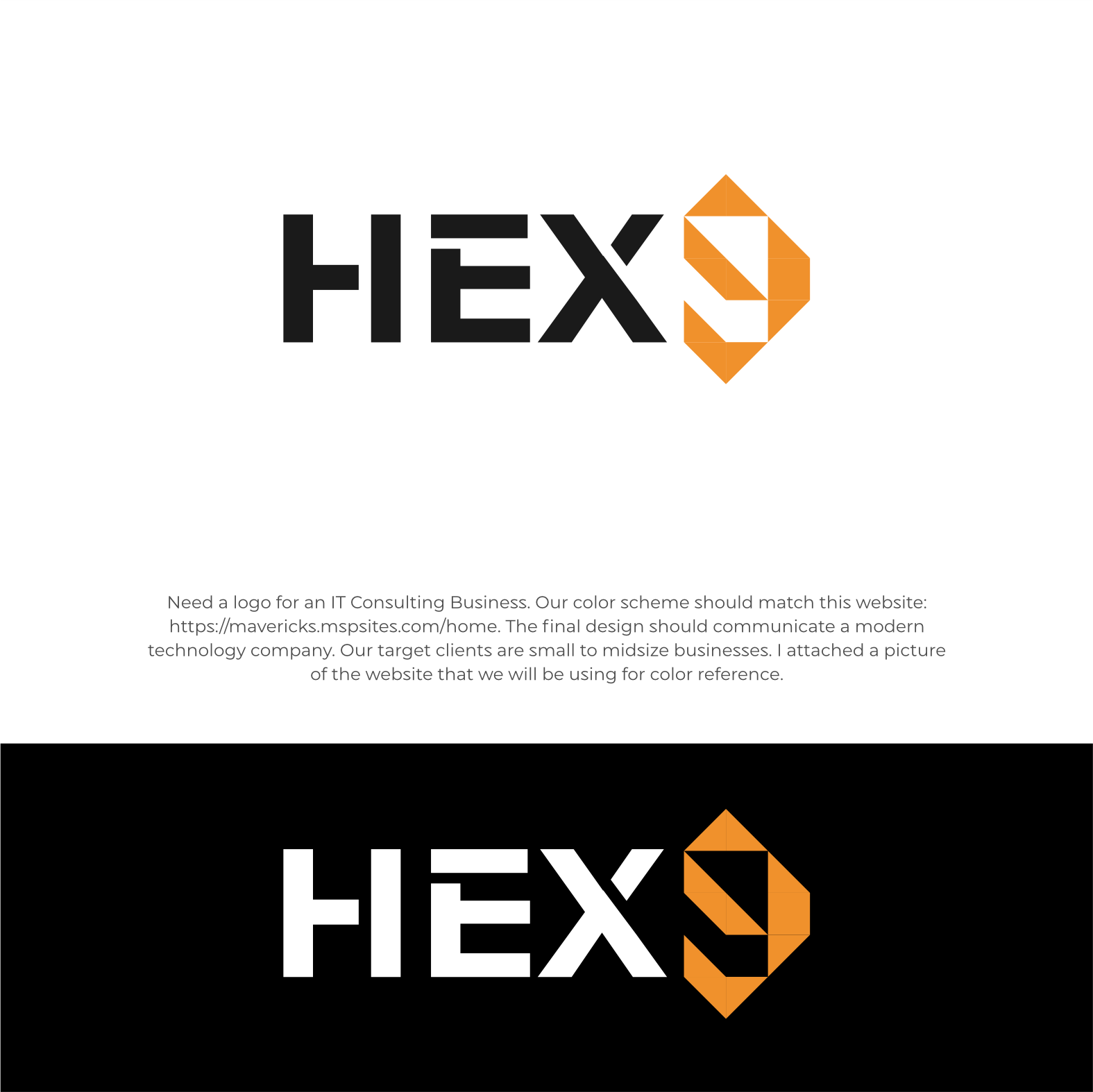 Logo Design by zegafzulfikart for HEX9 | Design #33545367