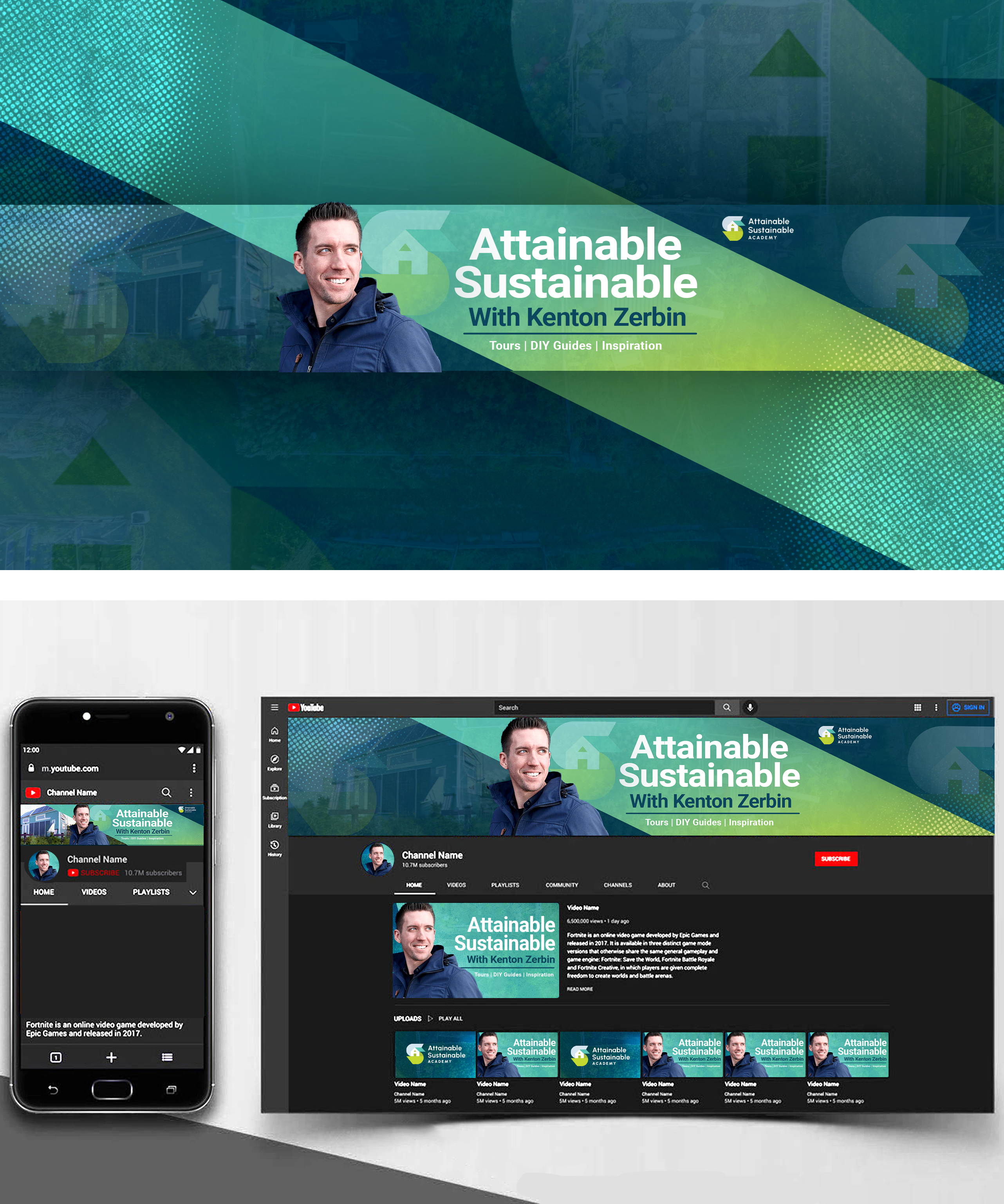 Diseño de YouTube por Md. Humayun para este proyecto | Diseño #33510957