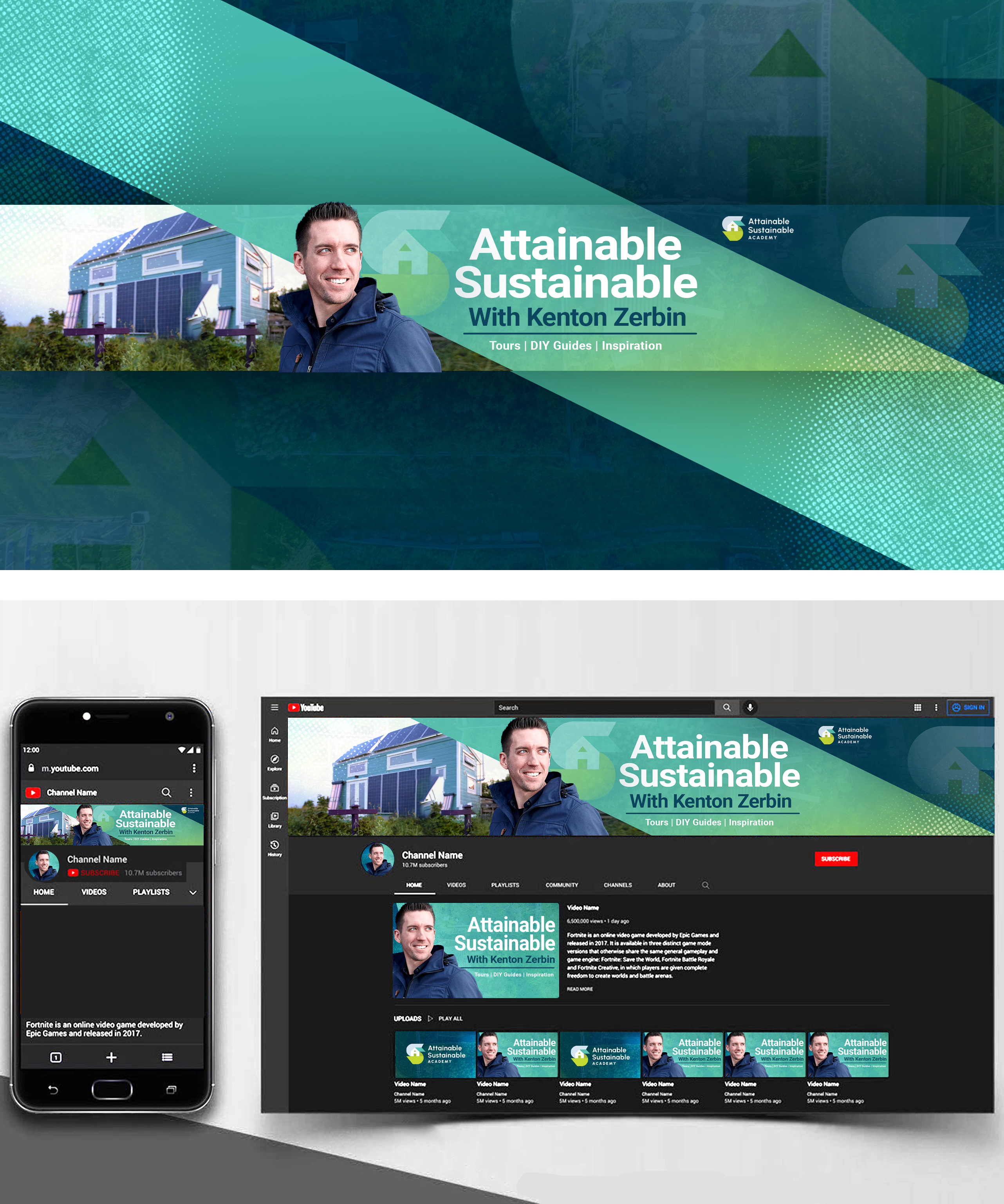 Diseño de YouTube por Md. Humayun para este proyecto | Diseño #33511006