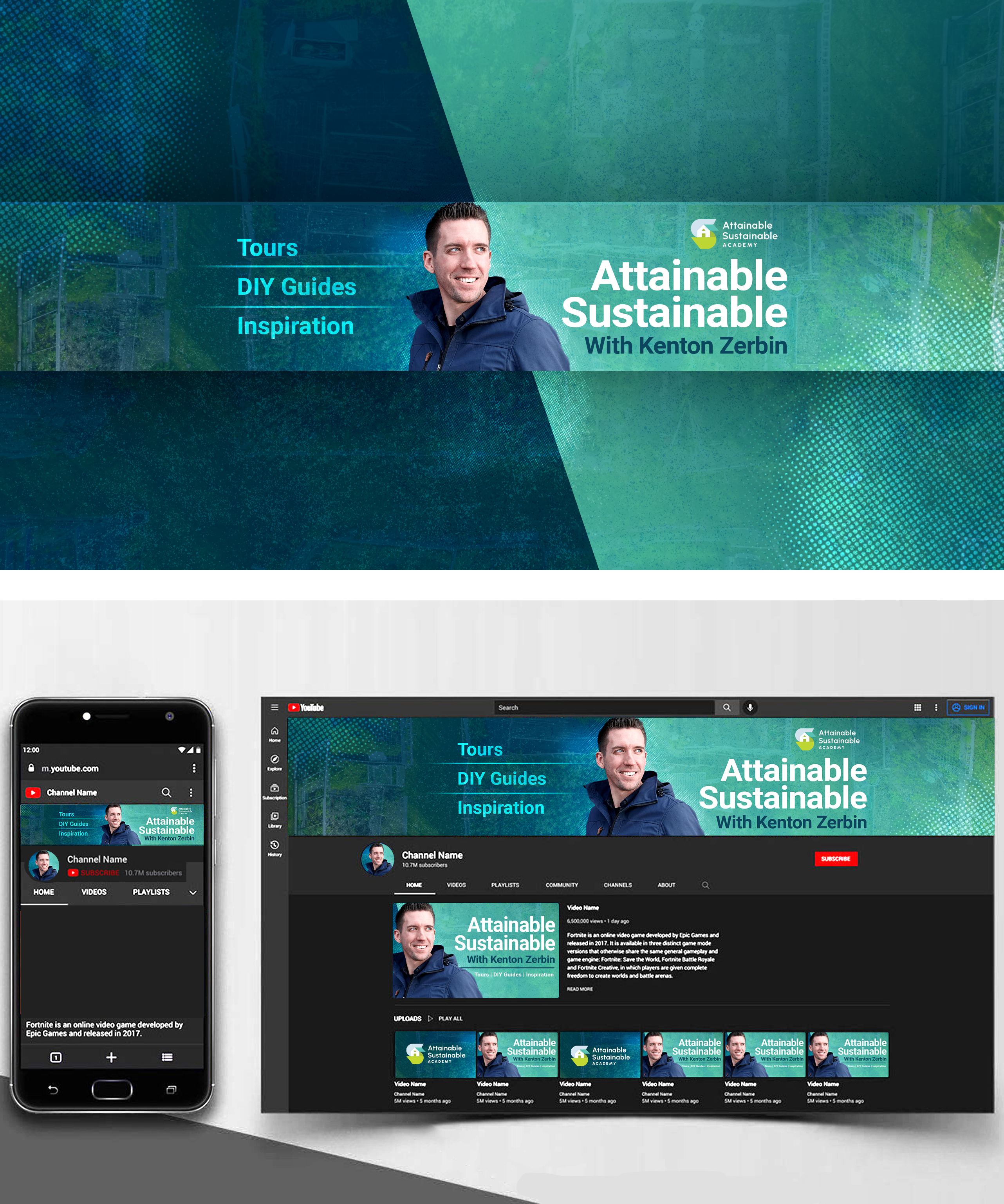 Diseño de YouTube por Md. Humayun para este proyecto | Diseño #33512382