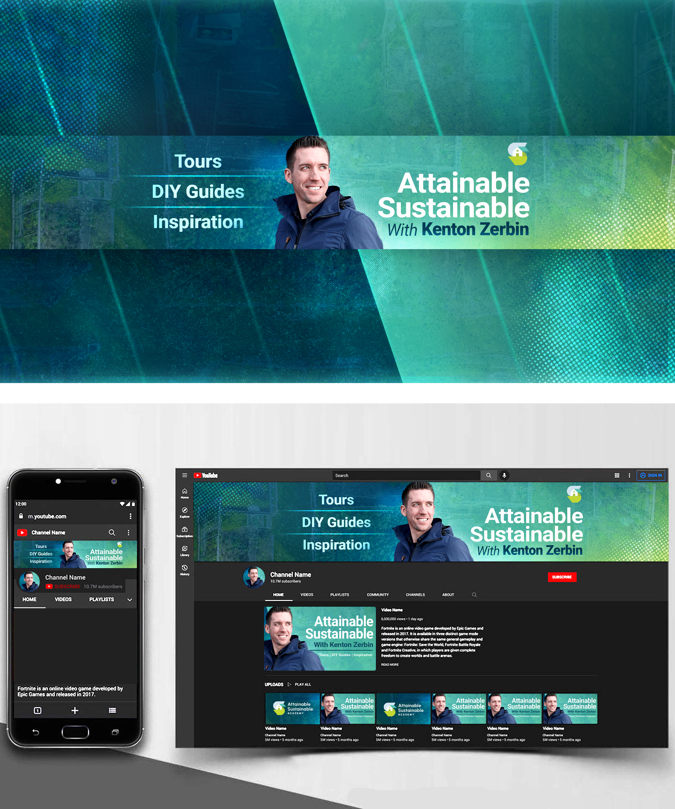 Diseño de YouTube por Md. Humayun para este proyecto | Diseño #33513083