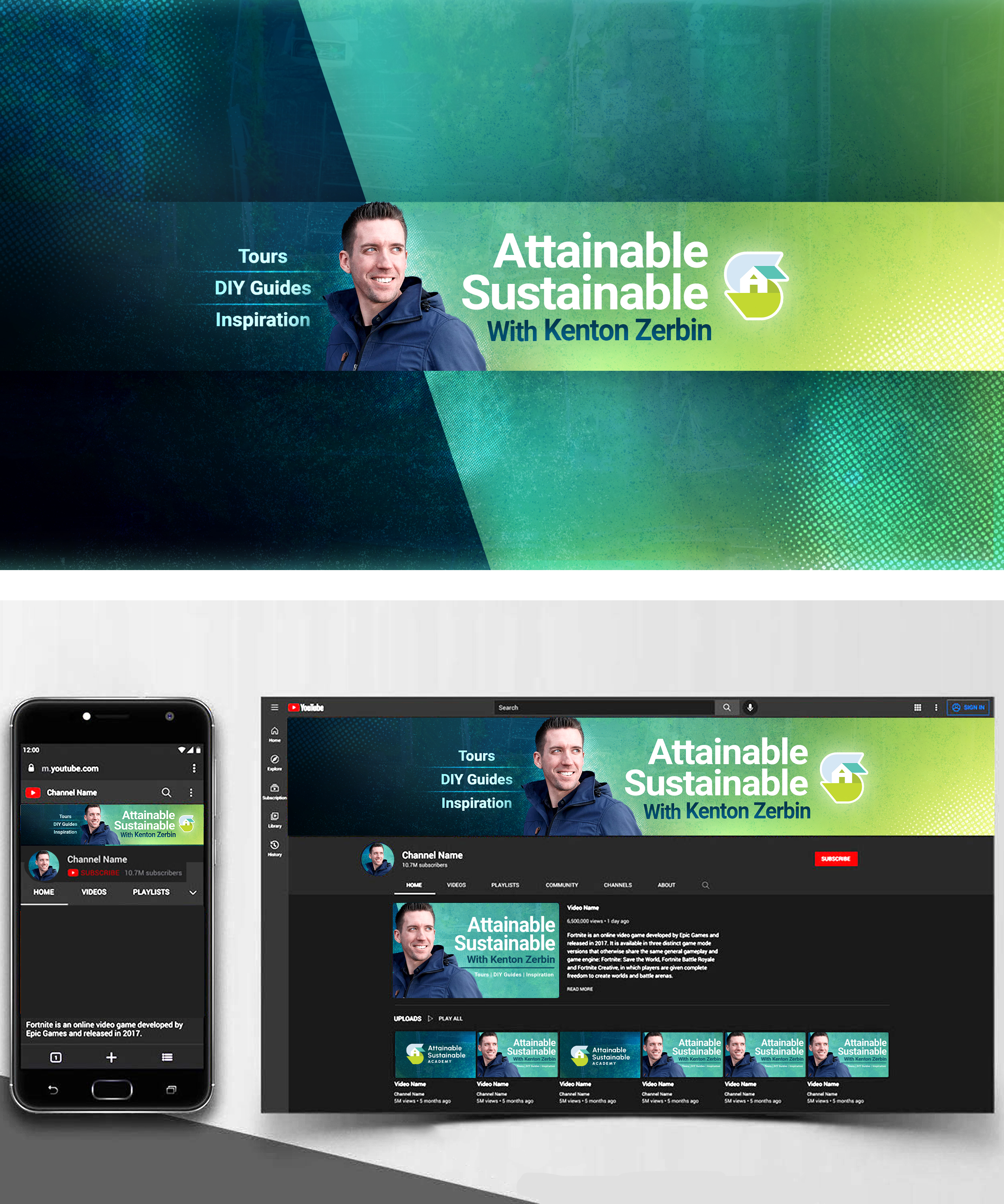 Diseño de YouTube por Md. Humayun para este proyecto | Diseño #33528474