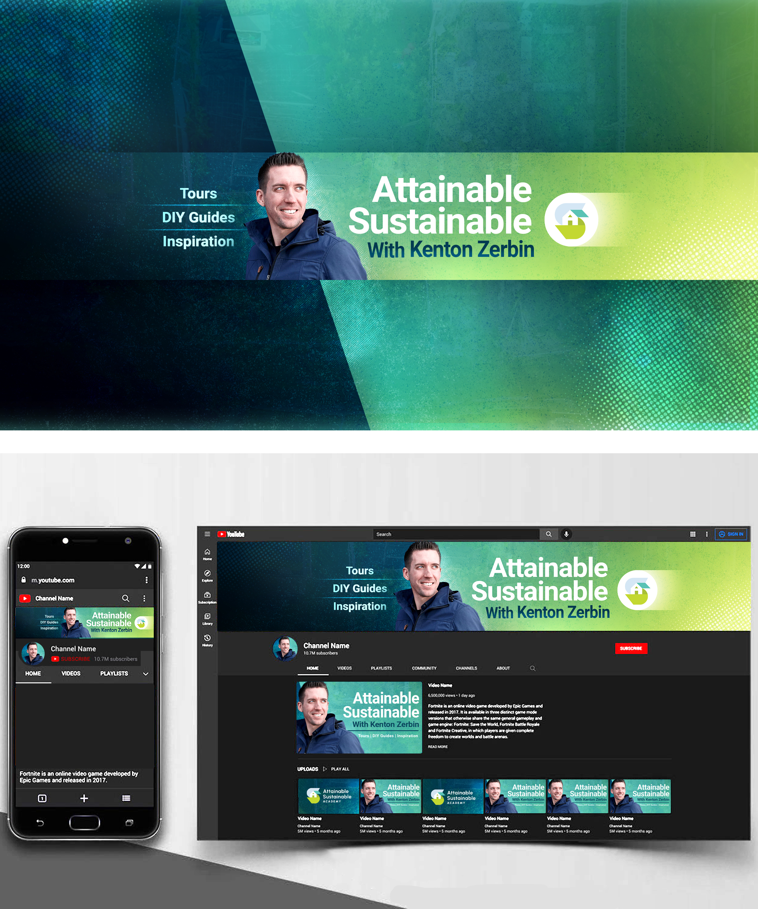 Diseño de YouTube por Md. Humayun para este proyecto | Diseño #33528481