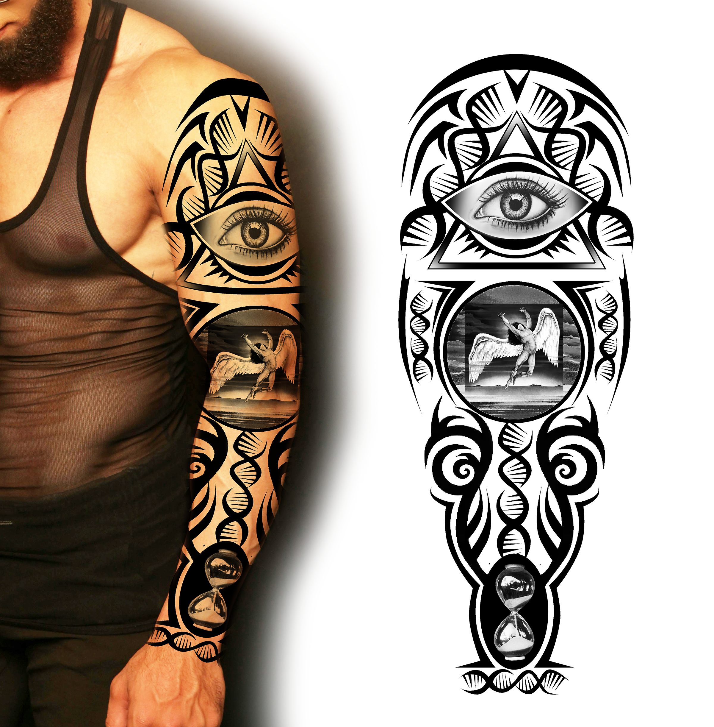 Tattoo Design by JKIANN08 for this project | Design #33500590