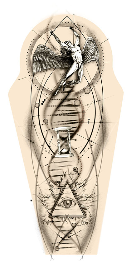 Tattoo Design by ioio for this project | Design #33551197