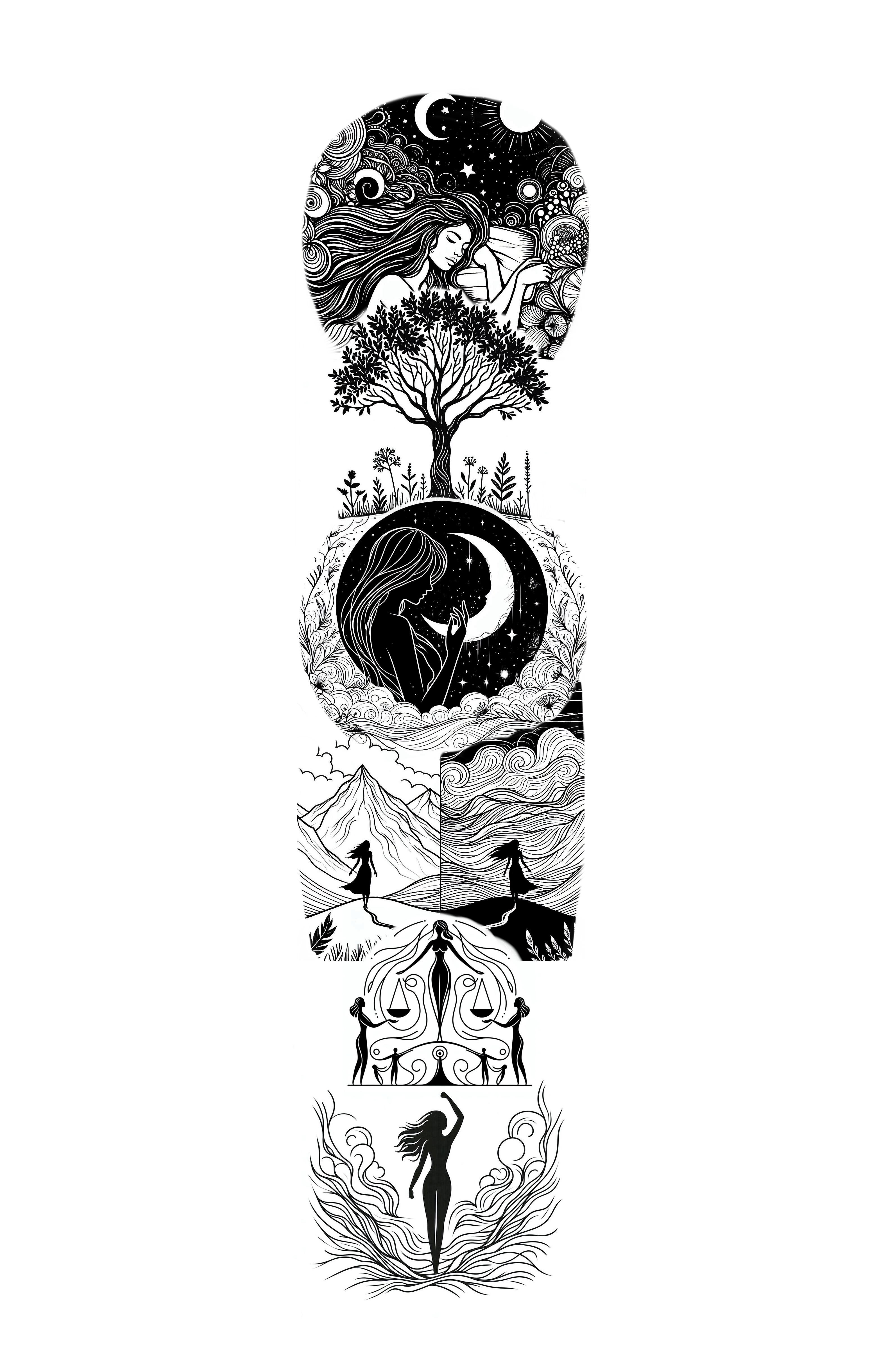 Diseño de Tatuaje por Mukuuu para este proyecto | Diseño #33534827