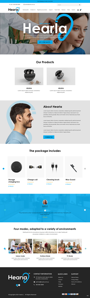 Shopify Design by pb for this project | Design: #33528055