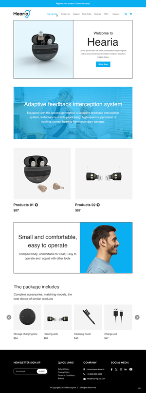 Shopify Design by pb for this project | Design: #33528063
