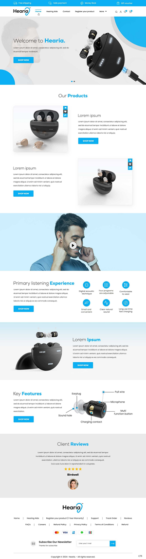 Shopify Design by pb for this project | Design: #33528064