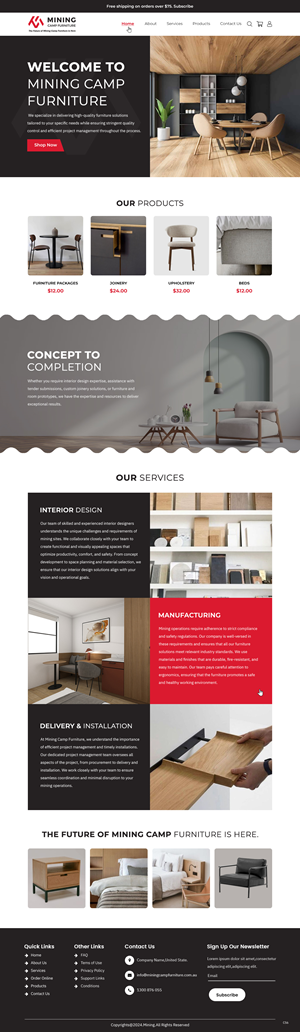 Web Design by pb for this project | Design: #33512553