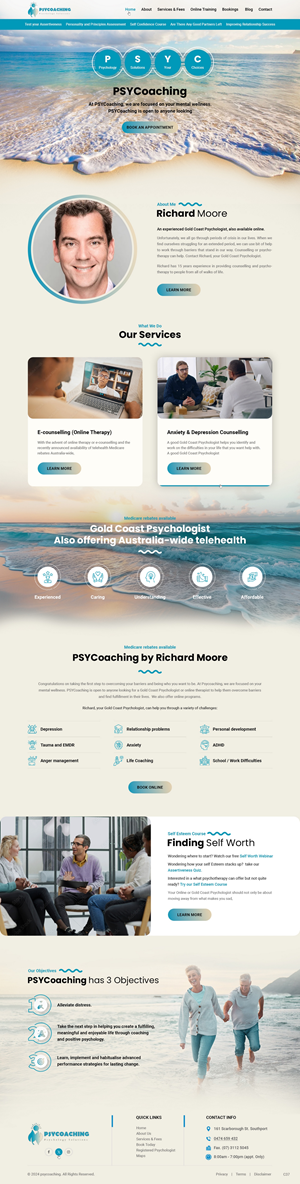 Web Design par pb pour PSYCoaching | Design : #33604106