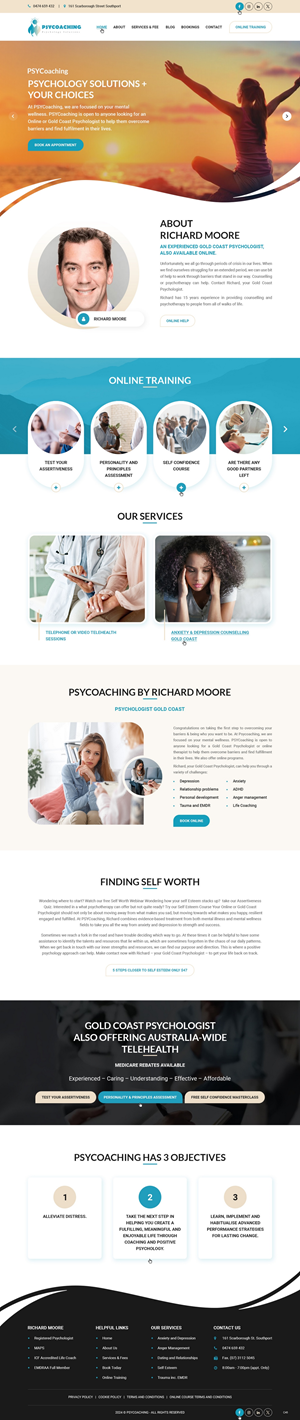 Web Design par pb pour PSYCoaching | Design : #33604107