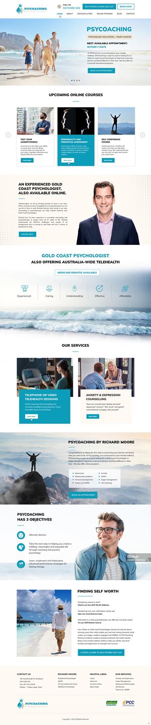 Web Design par pb pour PSYCoaching | Design : #33604110