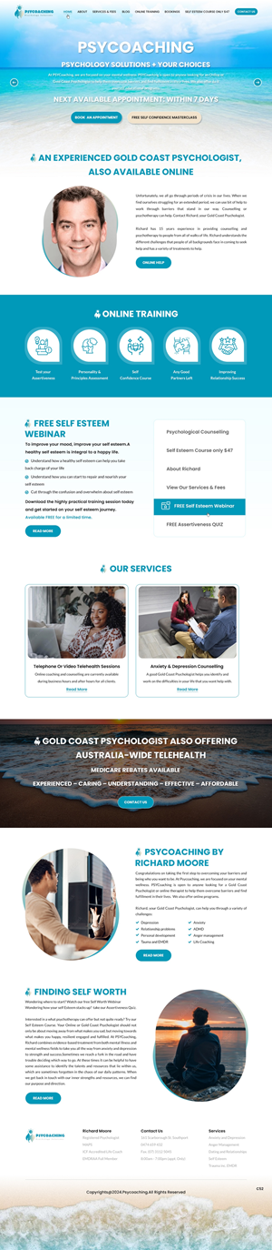 Web Design par pb pour PSYCoaching | Design : #33612056