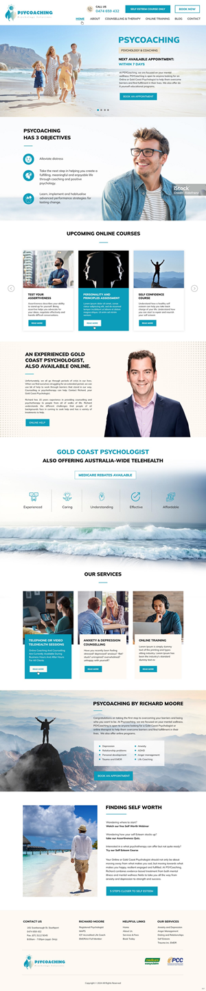 Web Design par pb pour PSYCoaching | Design : #33626852