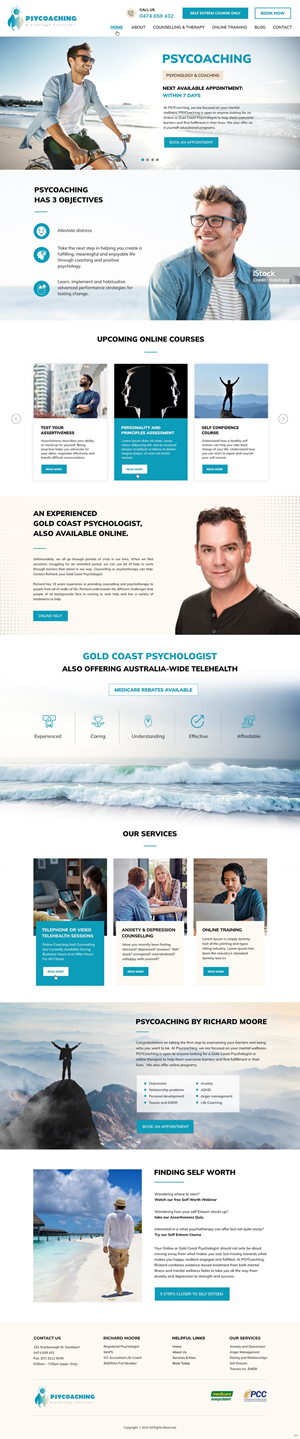 Web Design par pb pour PSYCoaching | Design : #33658302