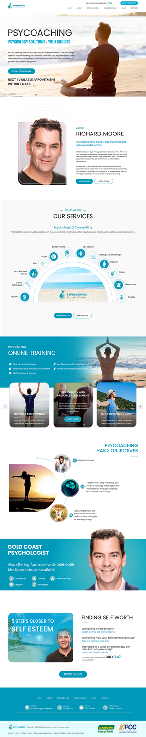 Web Design par Creations Box 2015 pour PSYCoaching | Design #33615895
