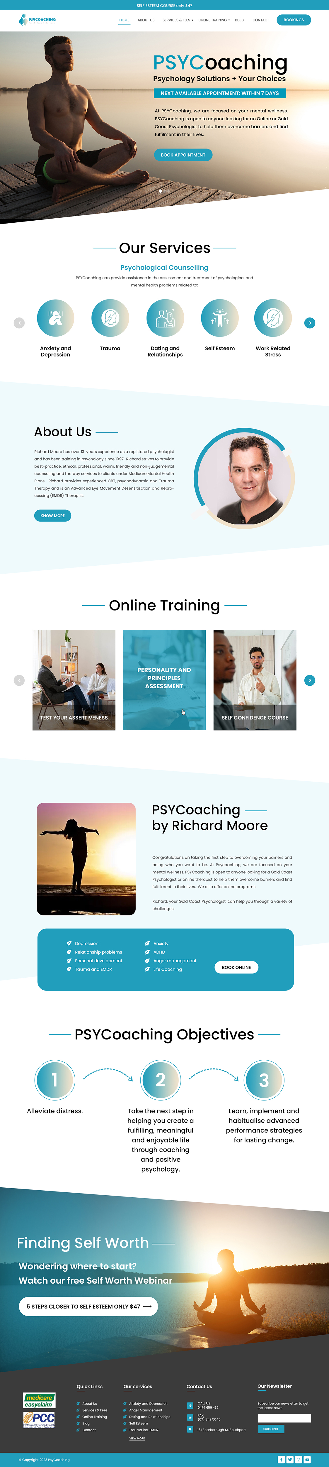 Web Design by Creations Box 2015 for PSYCoaching | Design #33619777