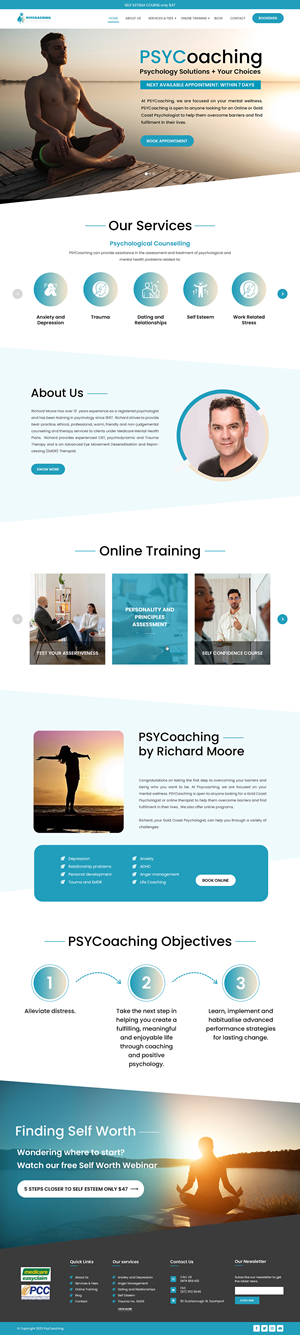 Web Design by Creations Box 2015 for PSYCoaching | Design: #33619777