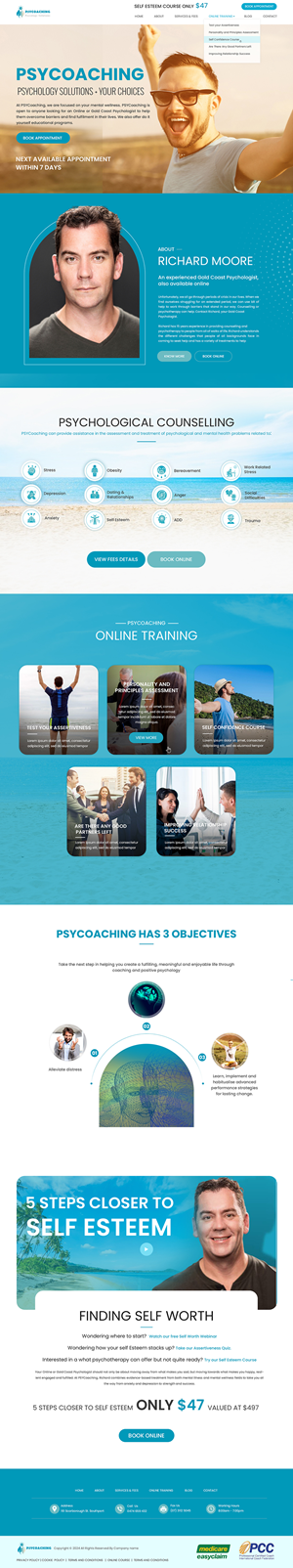 Web Design by Creations Box 2015 for PSYCoaching | Design: #33619778