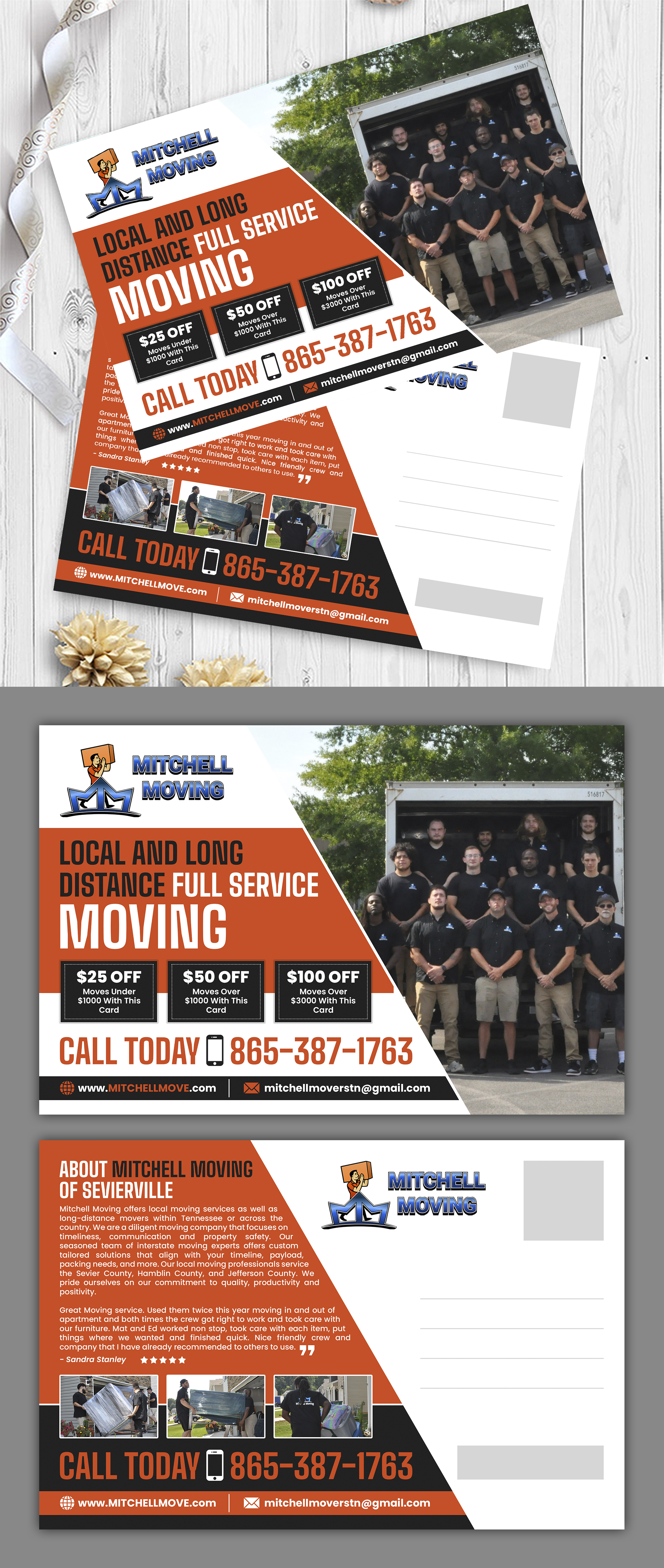 Postcard Design by websmartusa for this project | Design #33543034