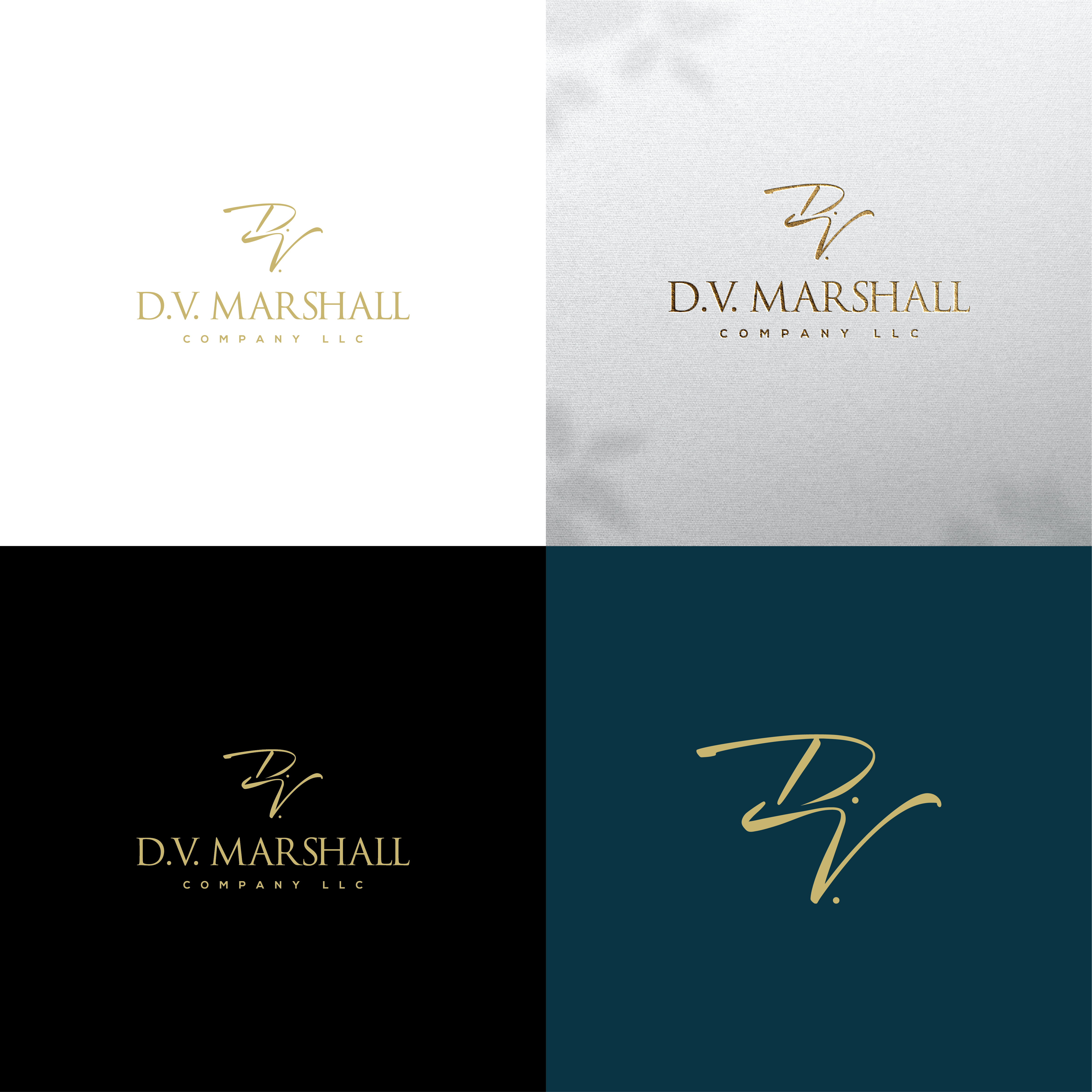 Design de Logo par Ally Mac pour D.V. Marshall Company LLC | Design #33509755