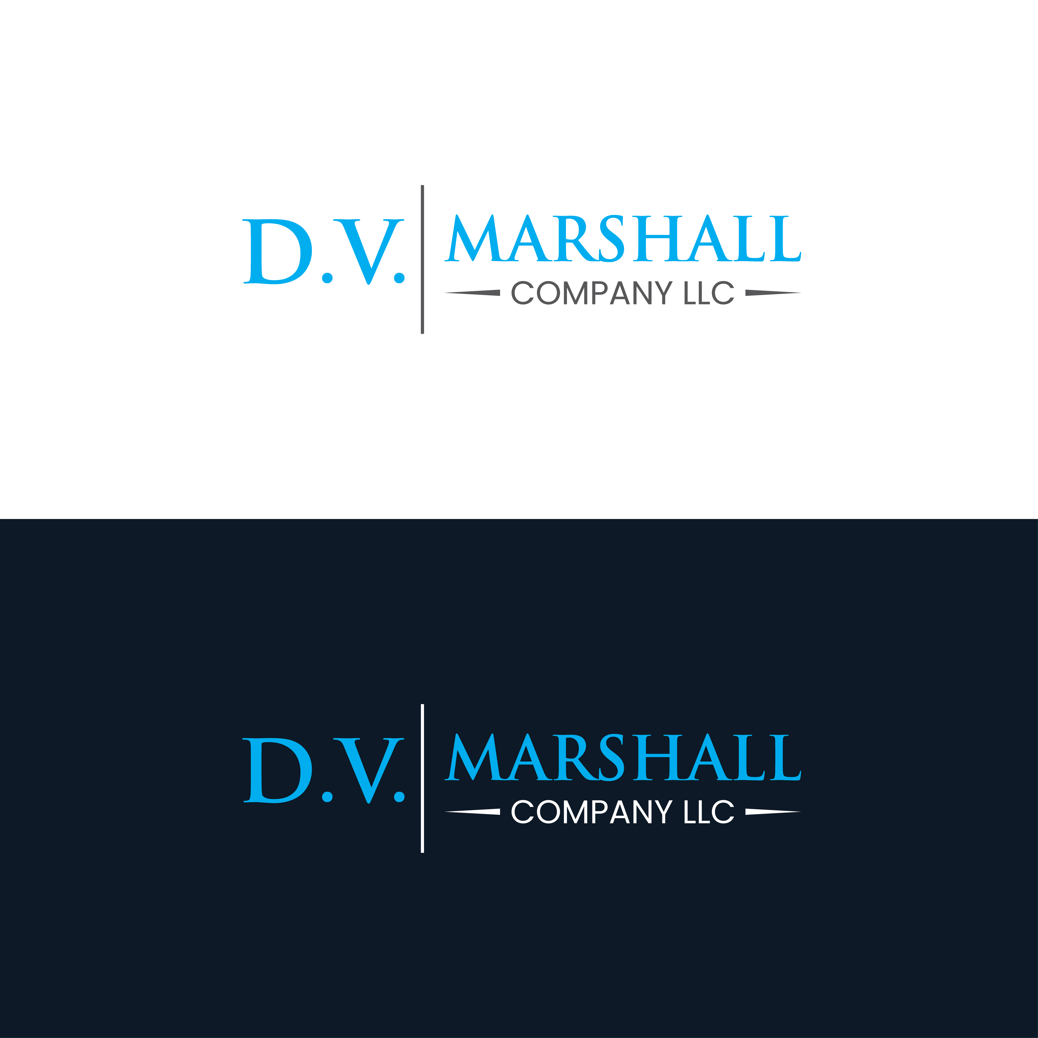 Logo Design by sujoysen14 for D.V. Marshall Company LLC | Design #33504572