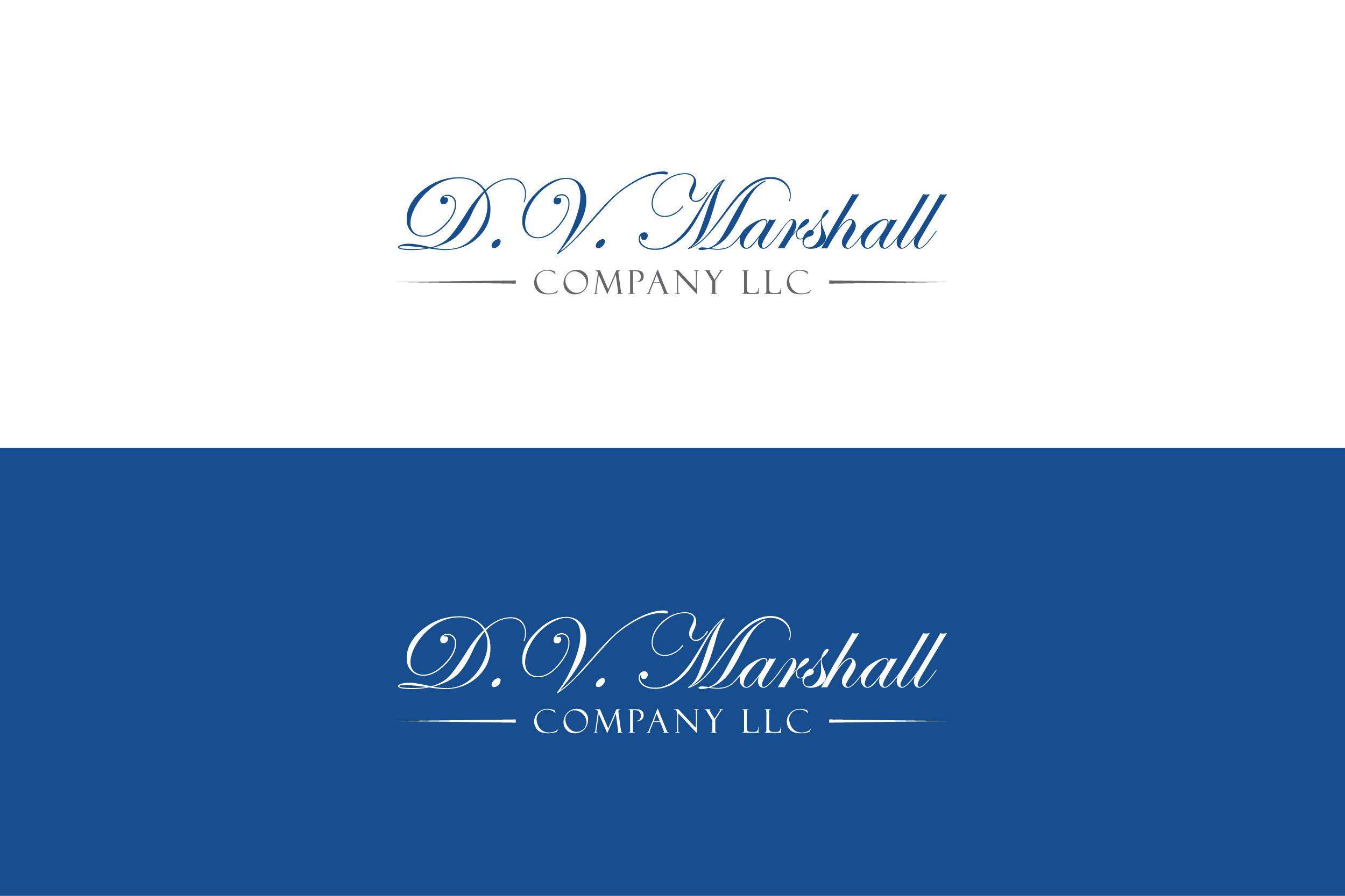 Logo Design by USA CRAFT for D.V. Marshall Company LLC | Design #33504532
