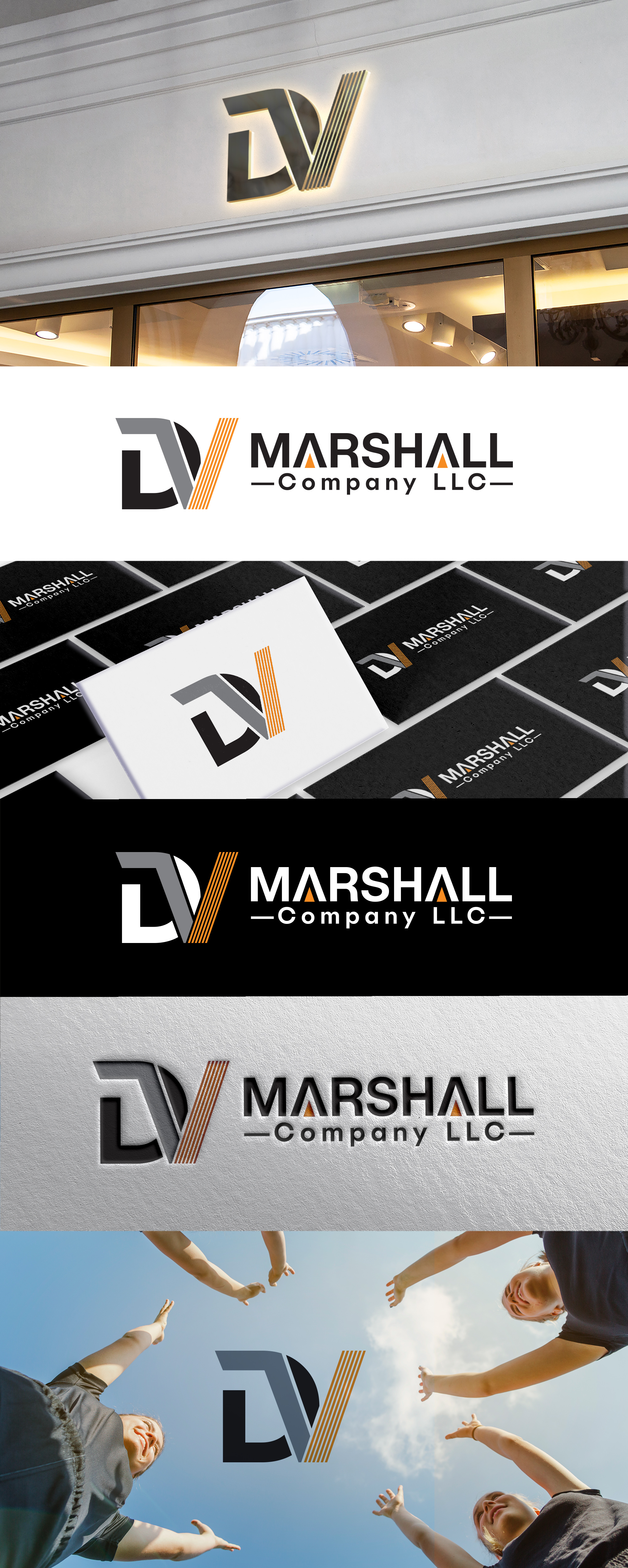 Logo Design by HiKyriosDesign for D.V. Marshall Company LLC | Design #33507667