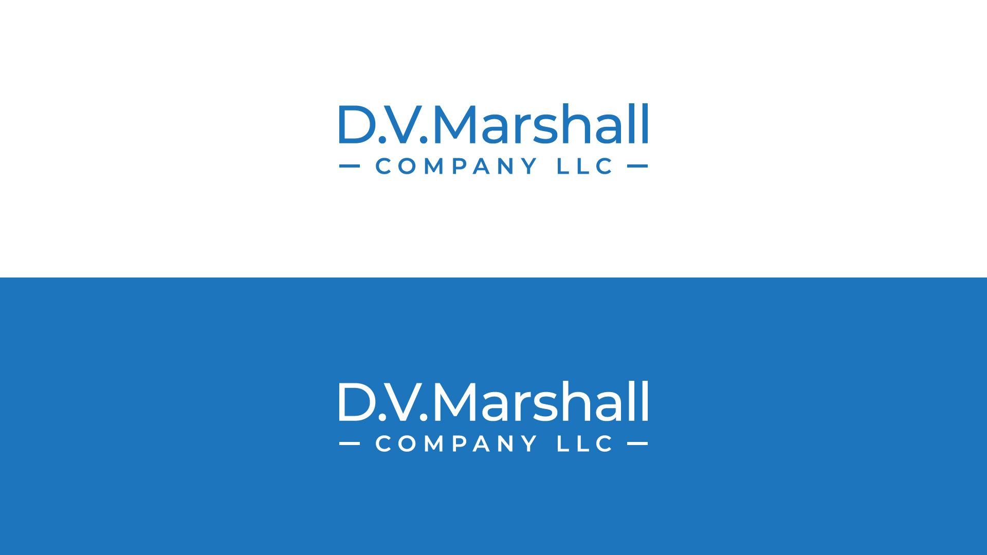 Diseño de Logo por gfx7 para D.V. Marshall Company LLC | Diseño #33511001