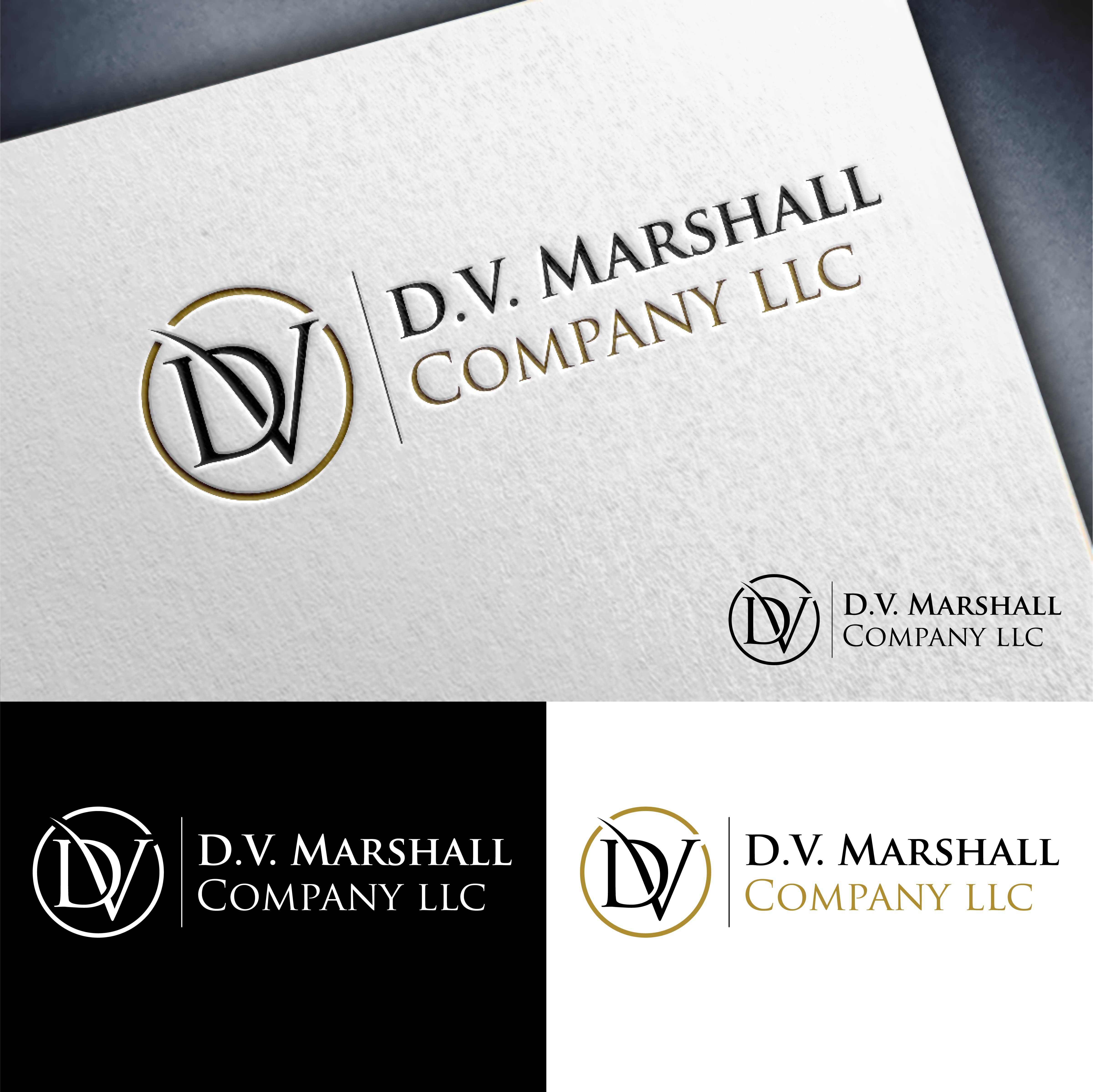 Logo Design by John Mark Arts for D.V. Marshall Company LLC | Design #33504716