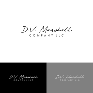 Diseño de Logo por MooezaStudio para D.V. Marshall Company LLC | Diseño: #33511204