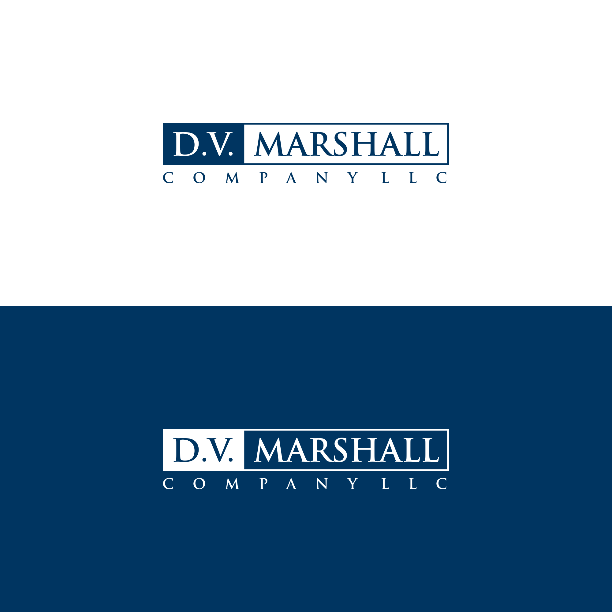 Logo Design by araska for D.V. Marshall Company LLC | Design #33507542