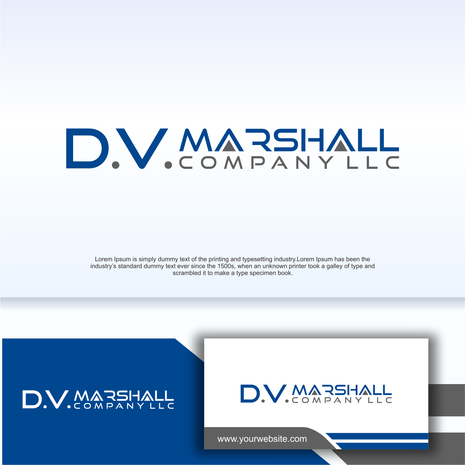 Diseño de Logo por Apache Kretek para D.V. Marshall Company LLC | Diseño #33504951