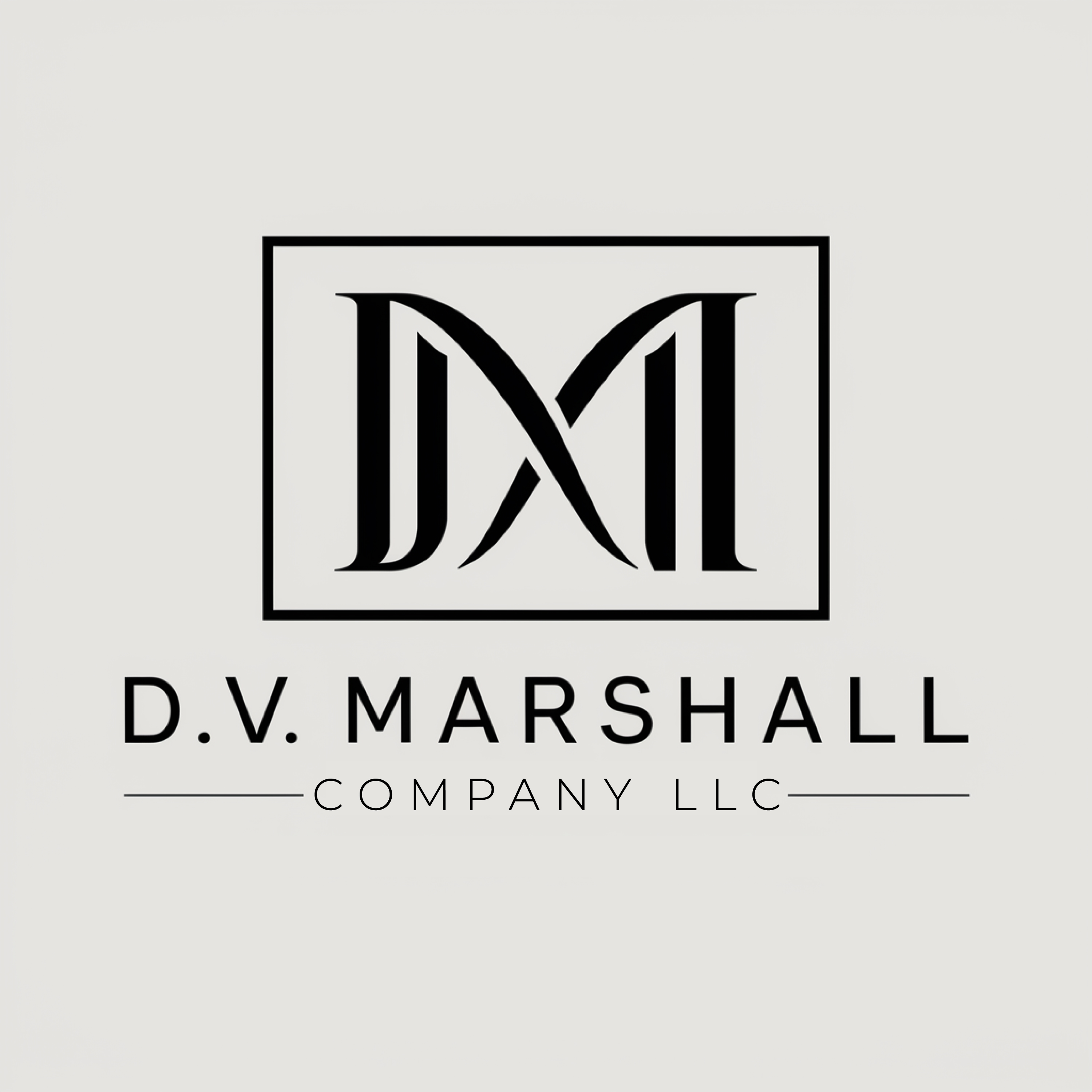 Logo Design by Mir Graphics for D.V. Marshall Company LLC | Design #33504213