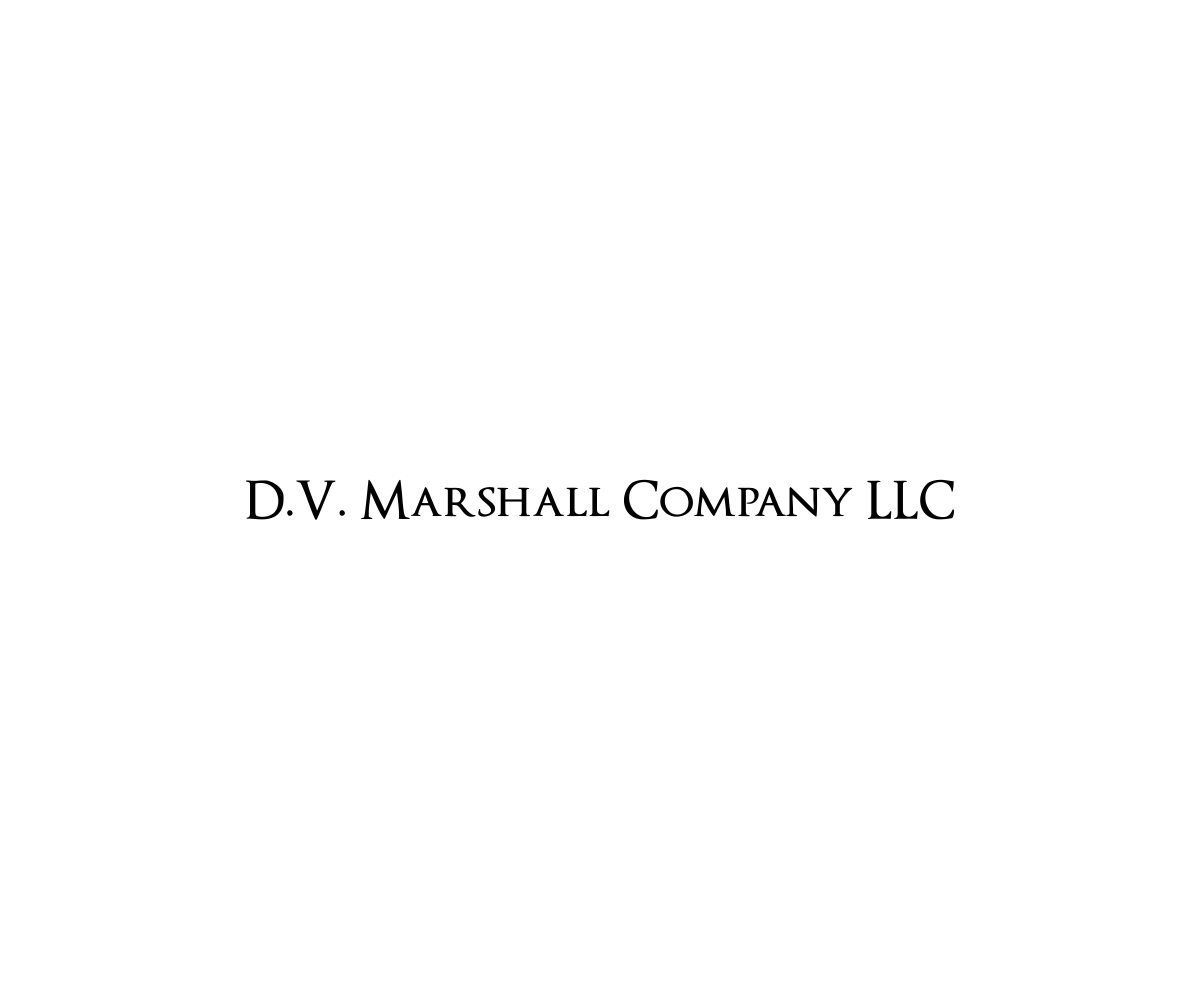 Logo Design by rastf2day for D.V. Marshall Company LLC | Design #33507612