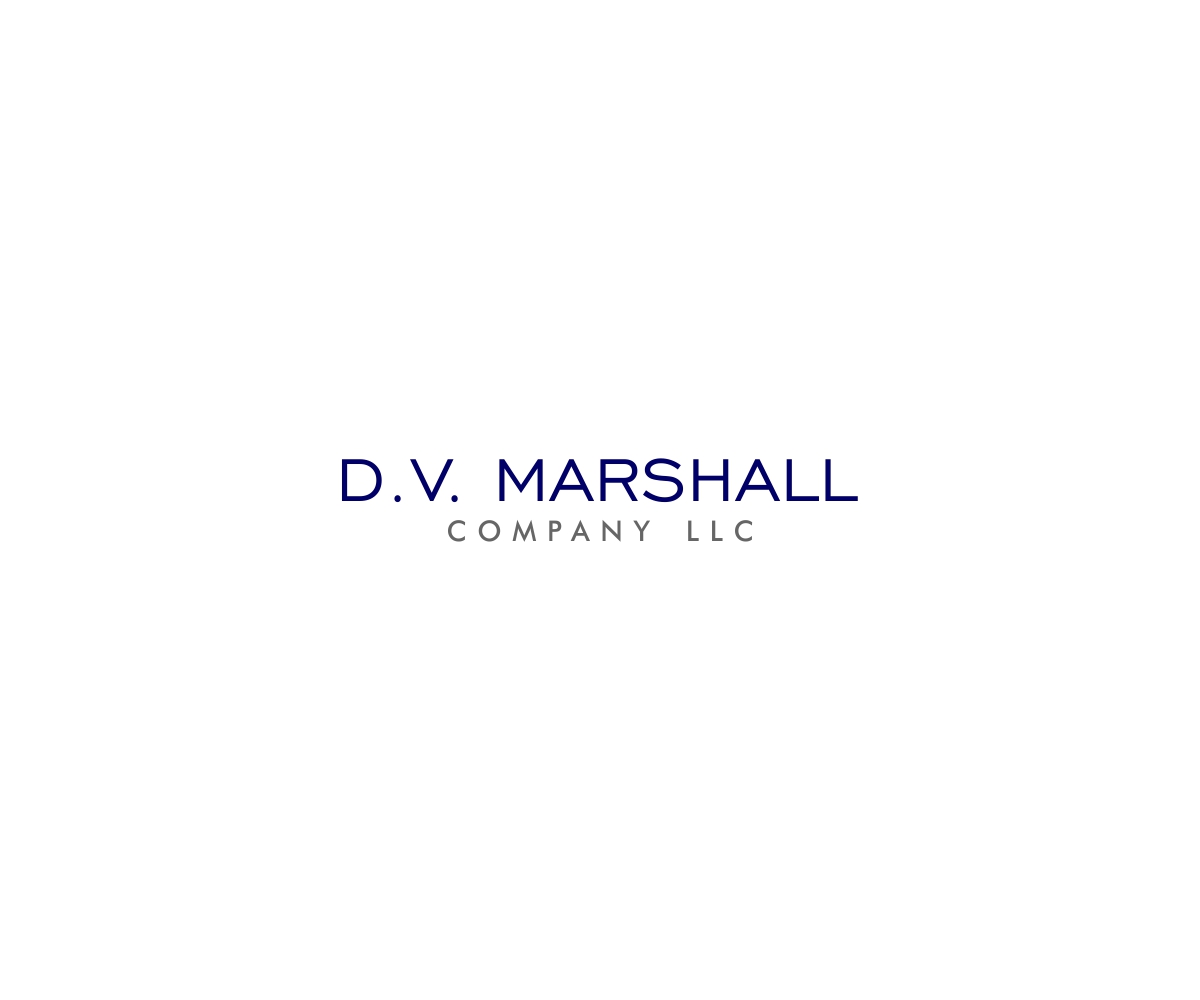Logo Design by rastf2day for D.V. Marshall Company LLC | Design #33507695
