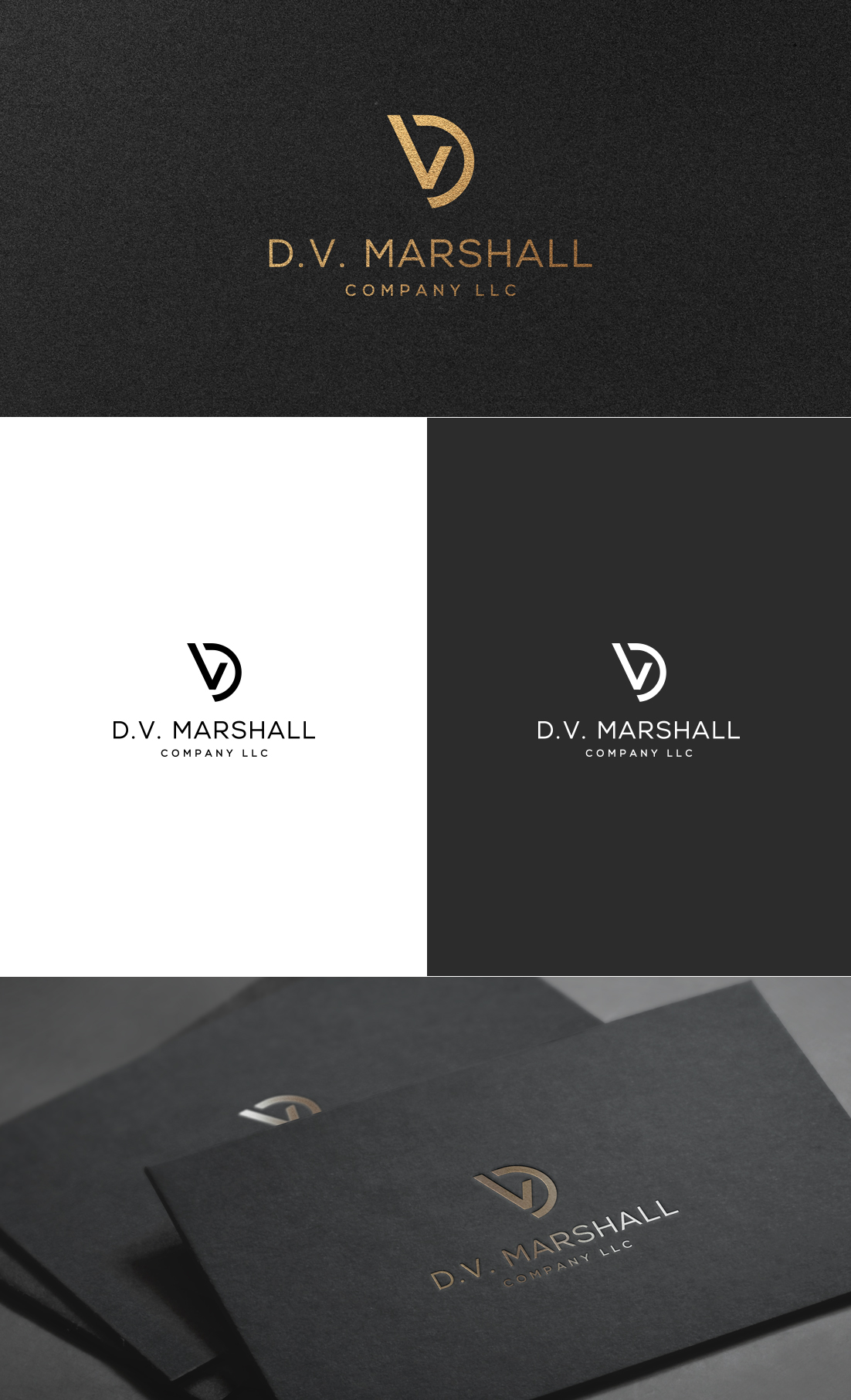 Logo Design by GLDesigns for D.V. Marshall Company LLC | Design #33504368