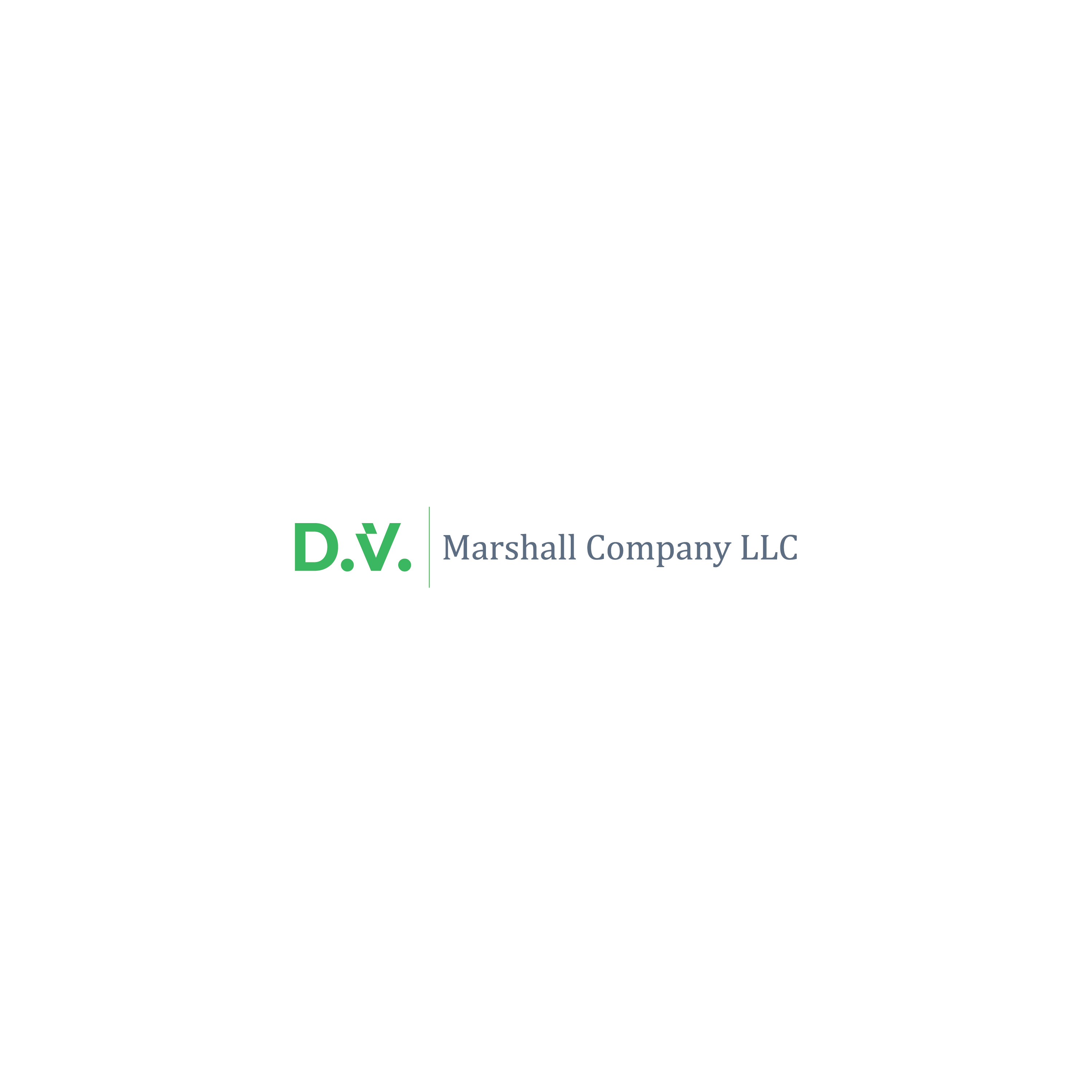 Logo Design by Verified artistry (Design garden) for D.V. Marshall Company LLC | Design #33508150