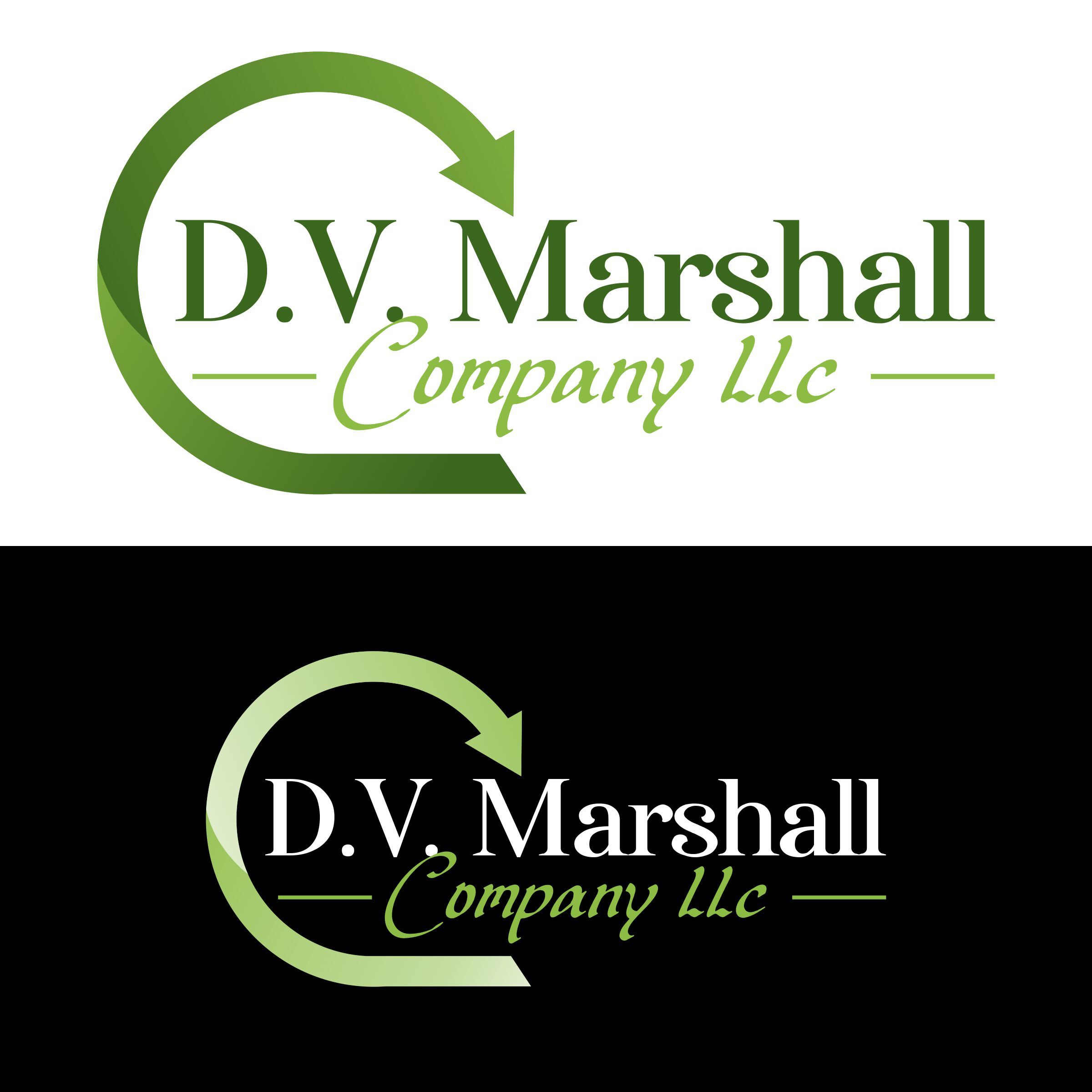 Logo Design by creative.bugs for D.V. Marshall Company LLC | Design #33510917