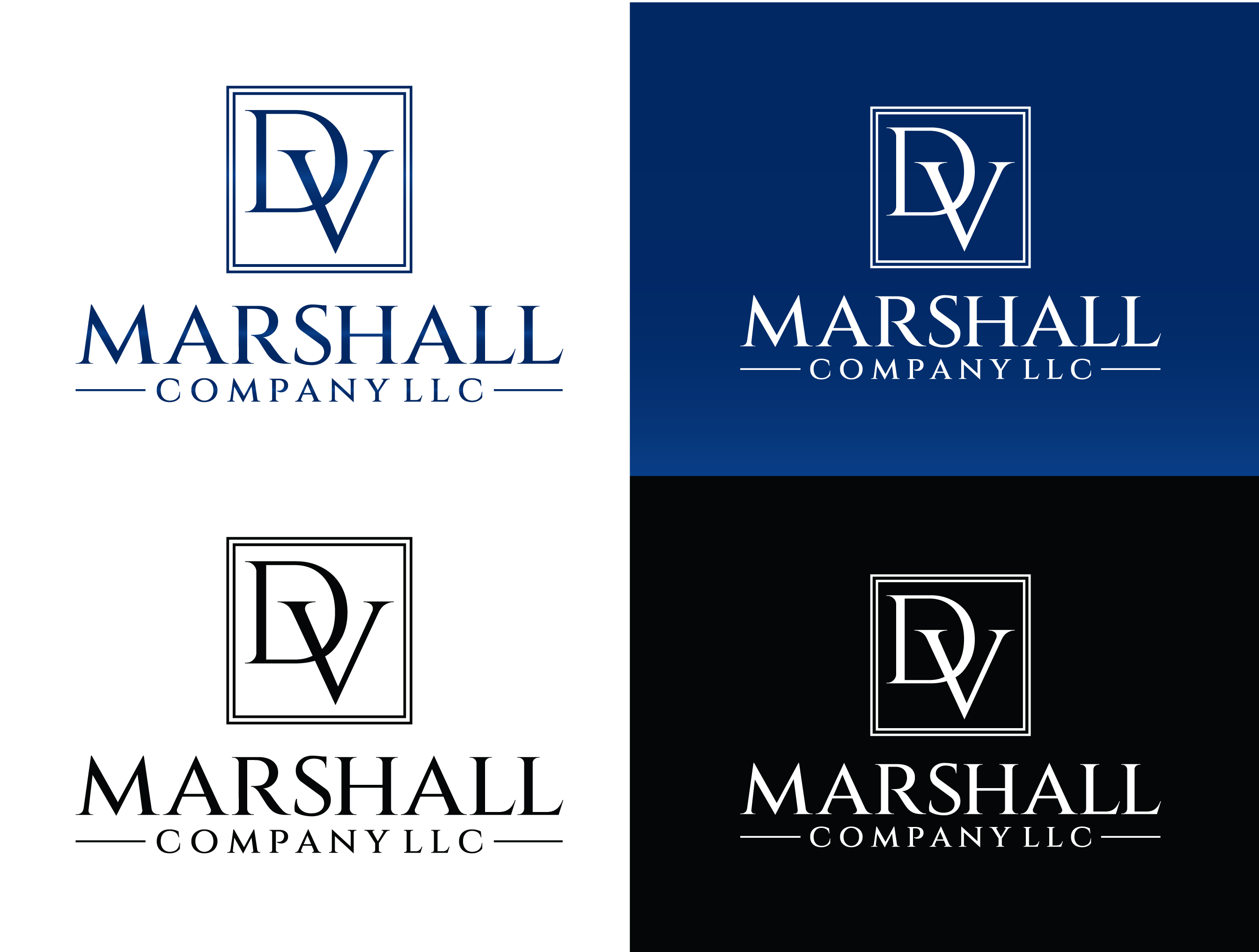 Logo Design by Atec for D.V. Marshall Company LLC | Design #33505324