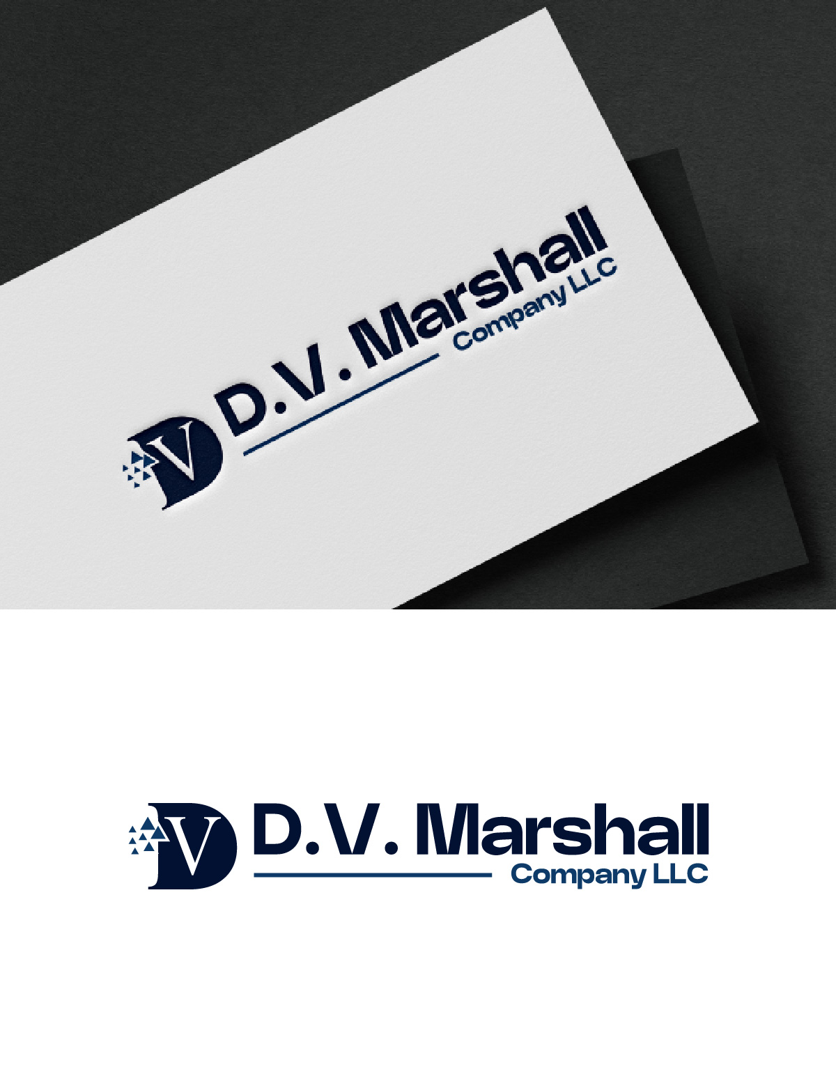 Logo Design by fly  design for D.V. Marshall Company LLC | Design #33510823